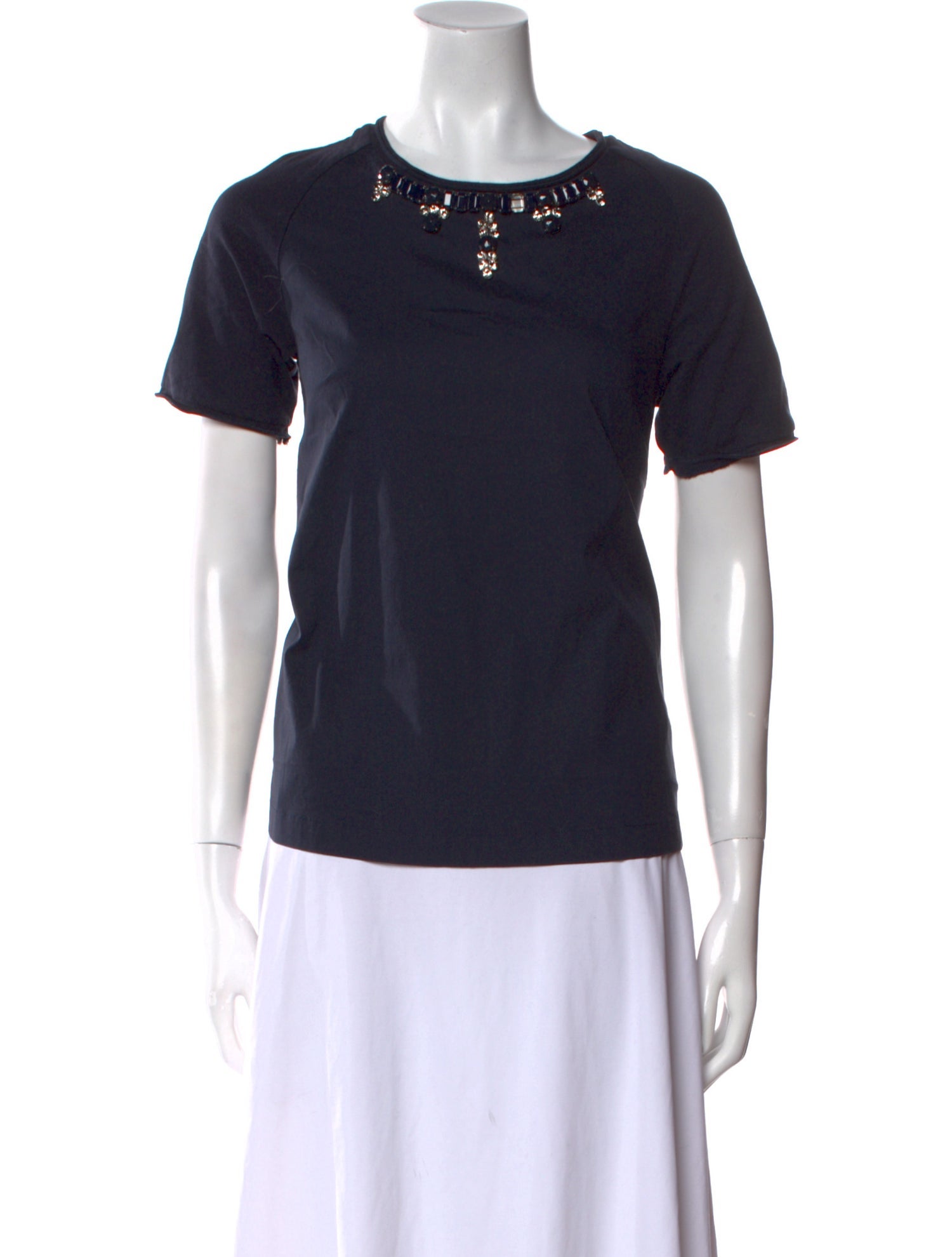 'S Max Mara Crew Neck Short Sleeve T-Shirt