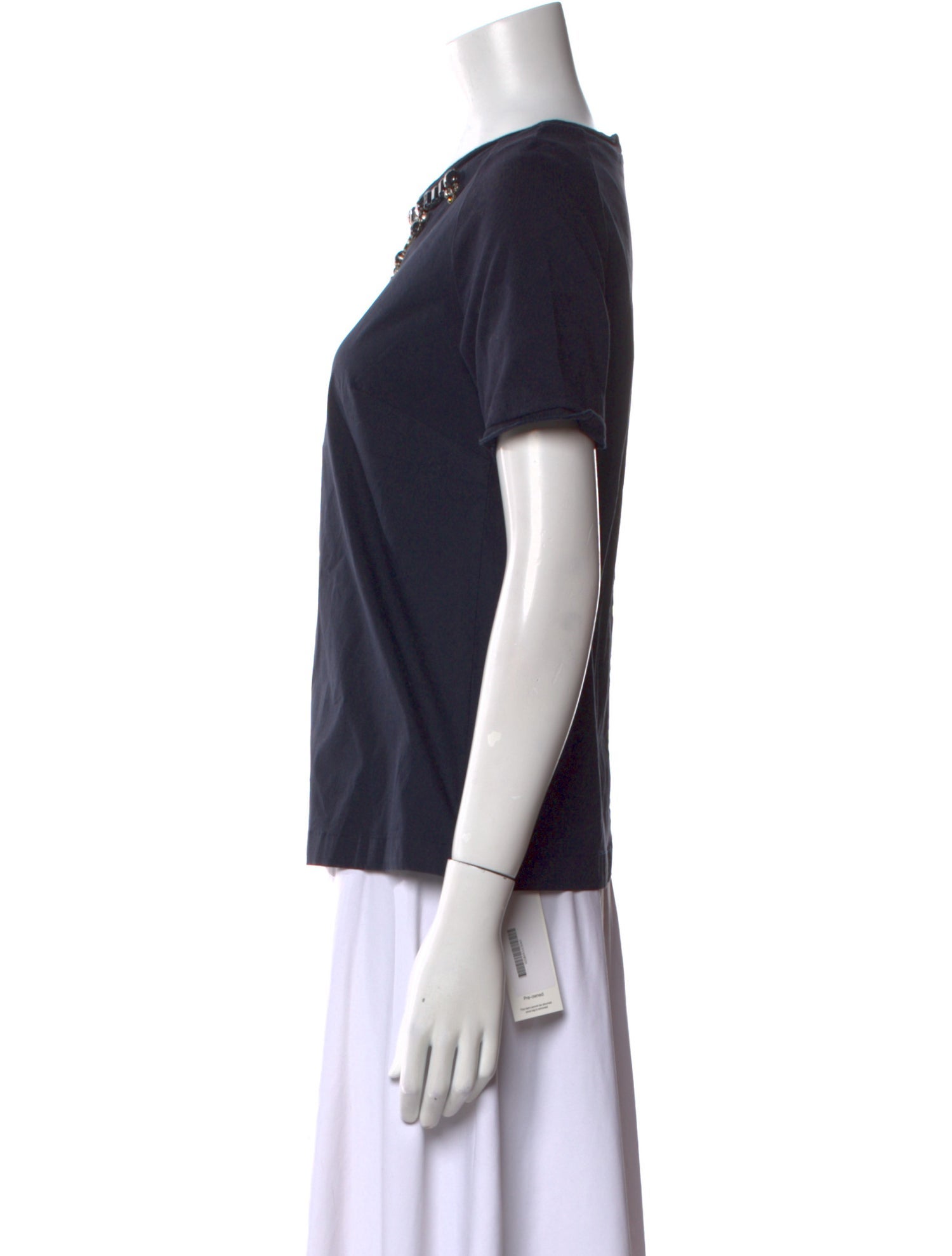 'S Max Mara Crew Neck Short Sleeve T-Shirt