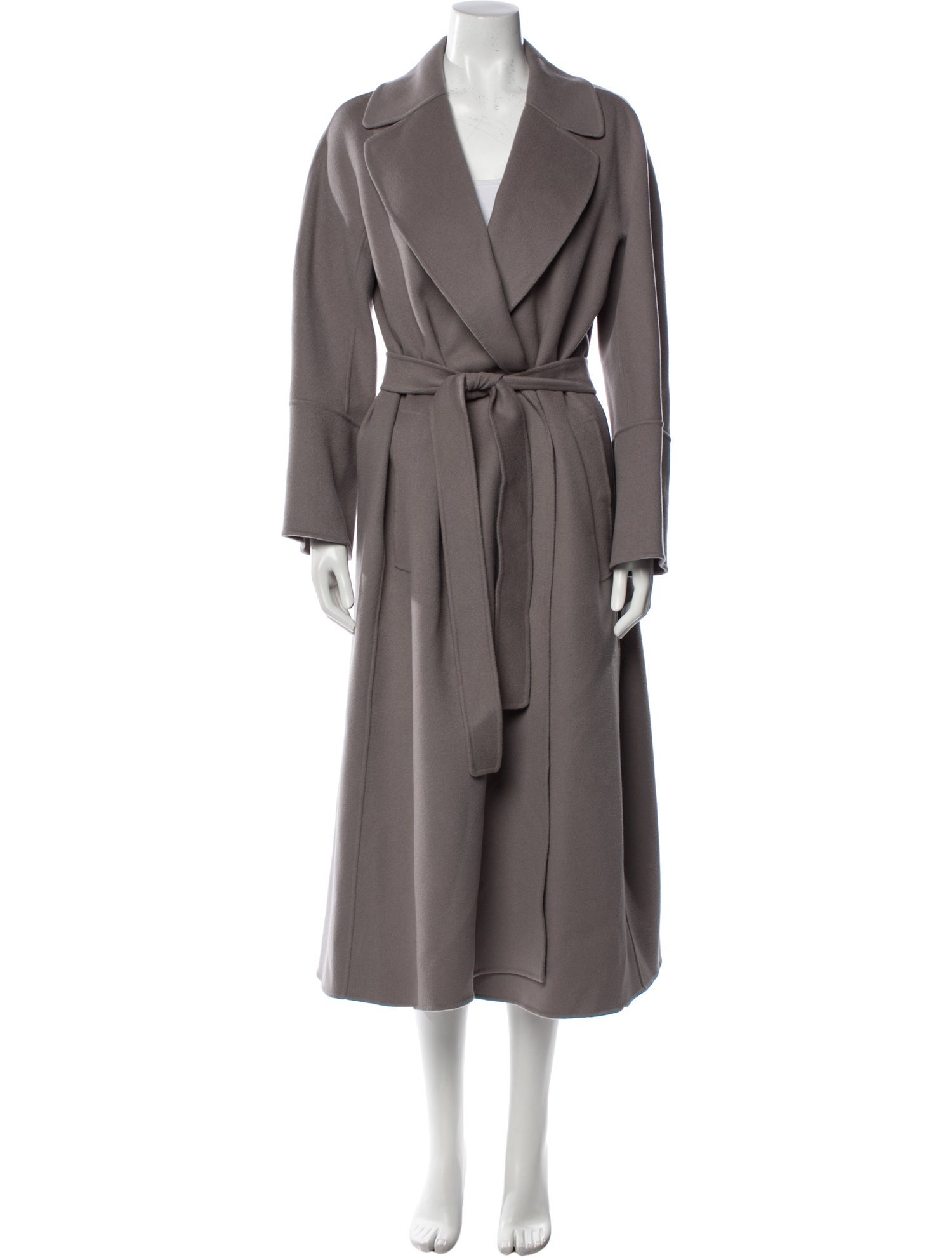 'S Max Mara Virgin Wool Trench Coat