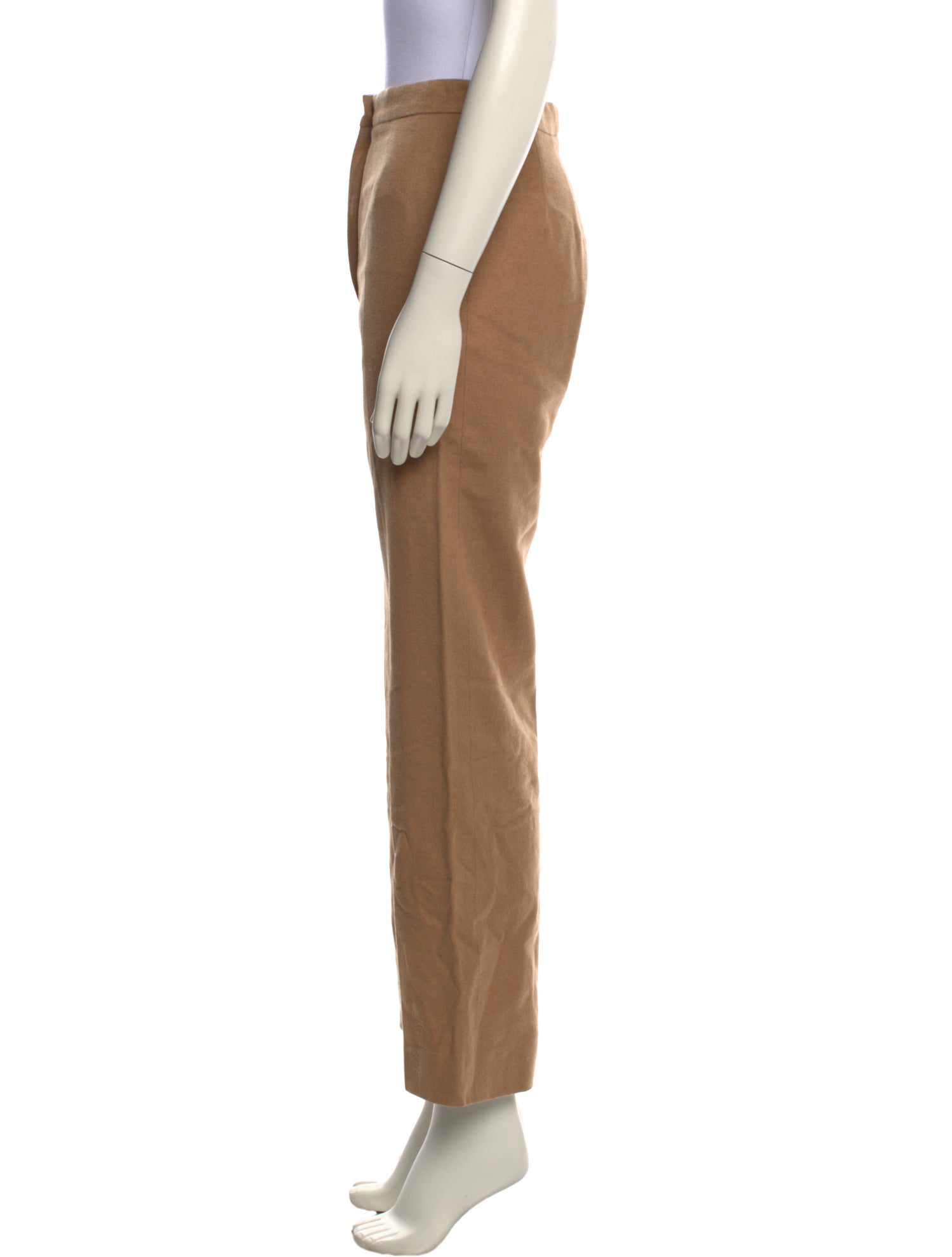 'S Max Mara Camel Hair Straight Leg Pants