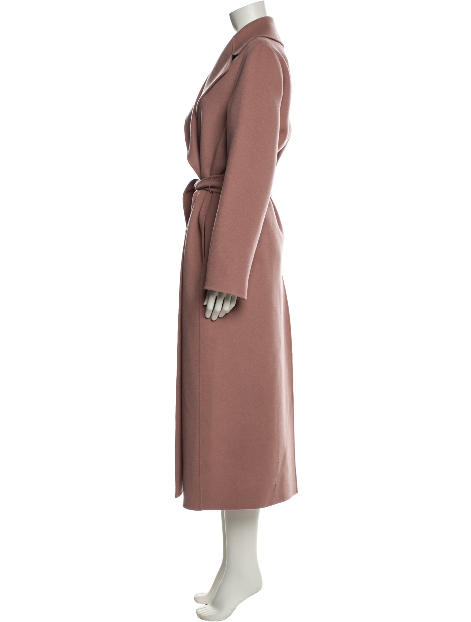 'S Max Mara Virgin Wool Trench Coat