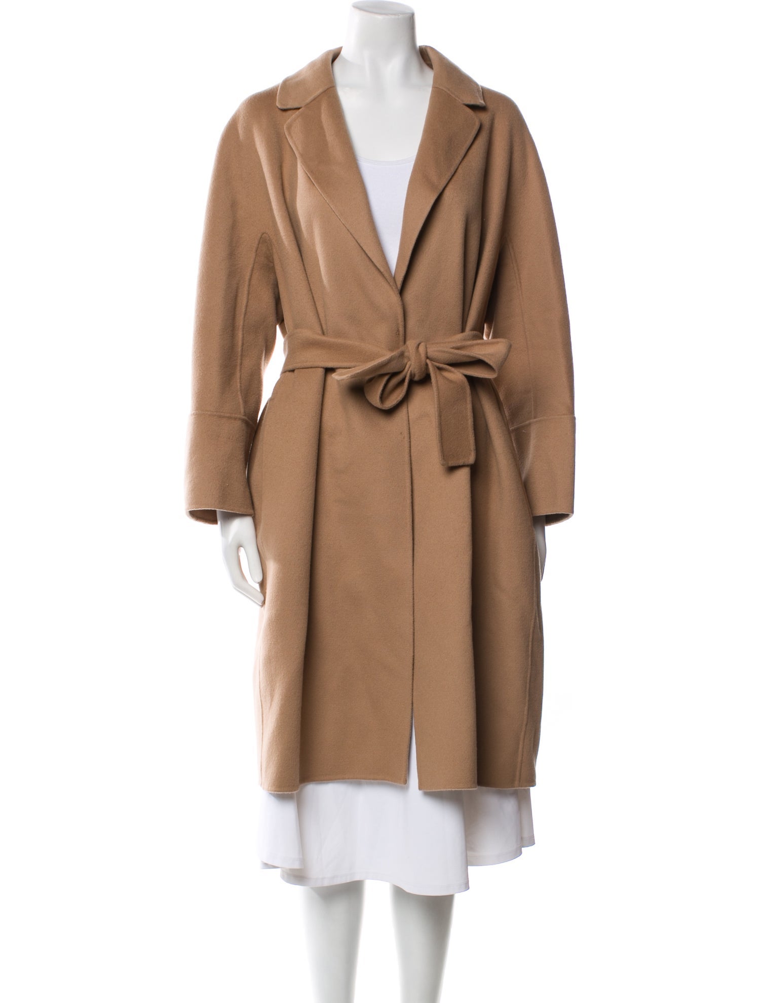 'S Max Mara Virgin Wool Trench Coat