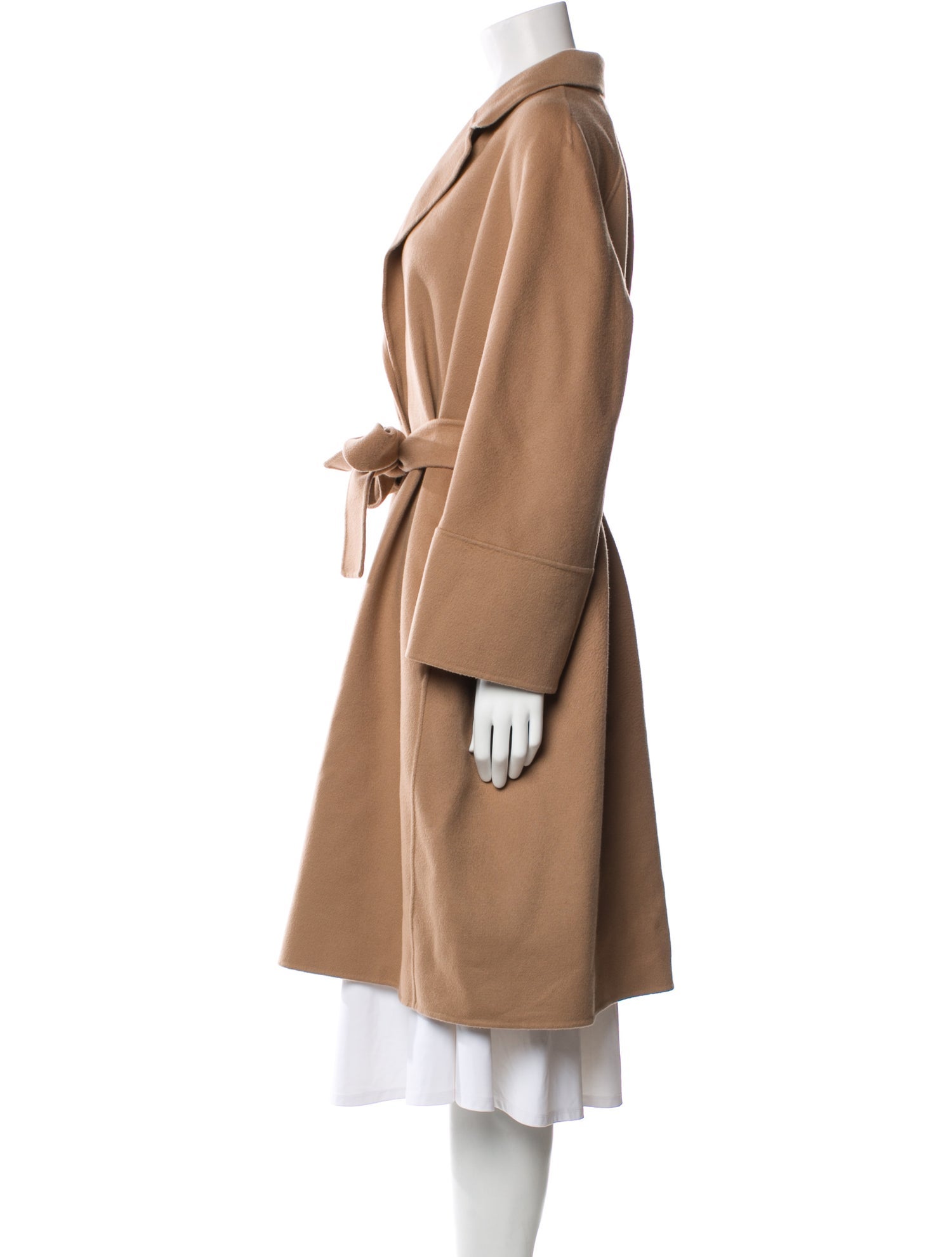 'S Max Mara Virgin Wool Trench Coat