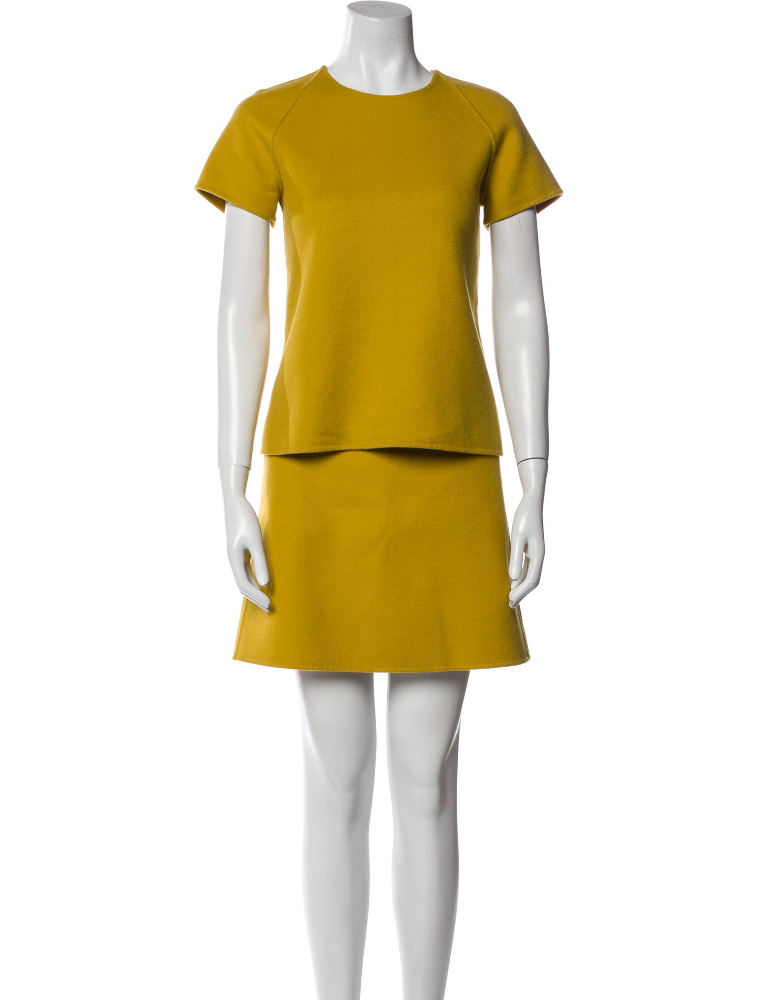 'S Max Mara Virgin Wool Skirt Set