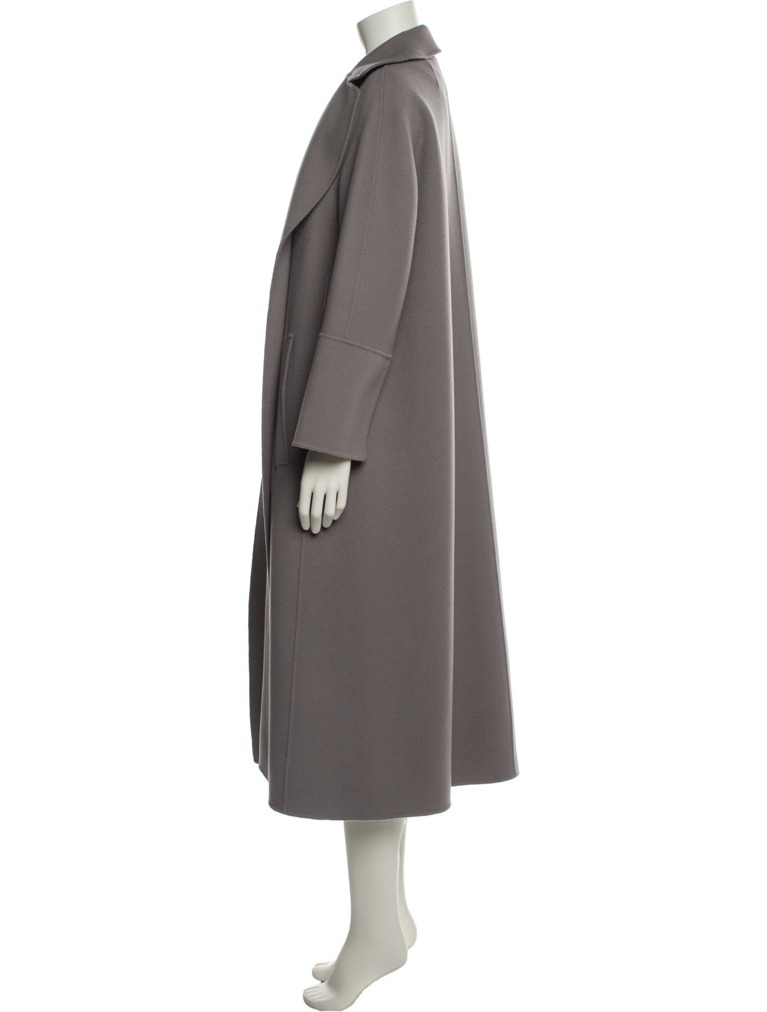 'S Max Mara belt not included - leo r Virgin Wool Trench Coat