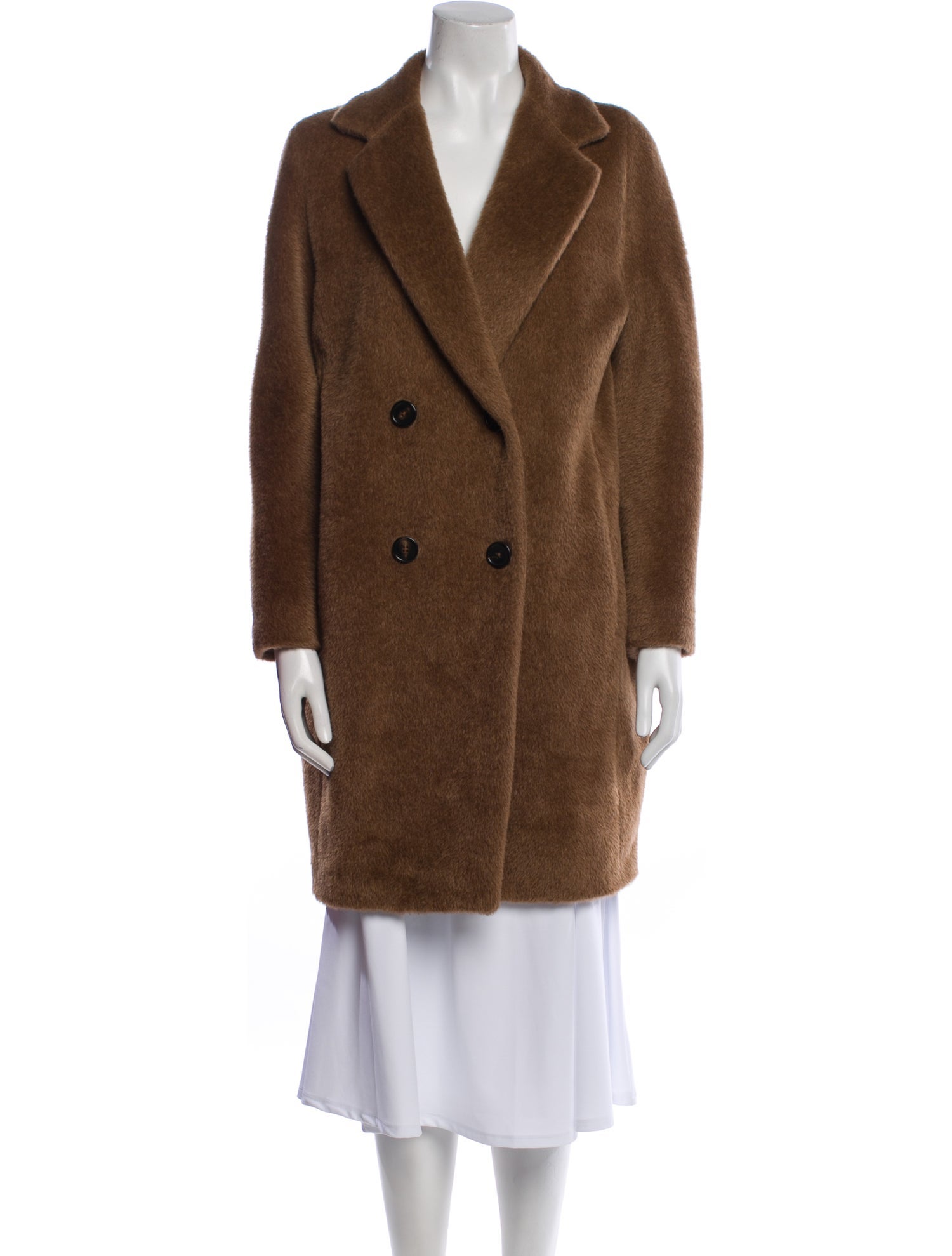 'S Max Mara Alpaca Fur Coat