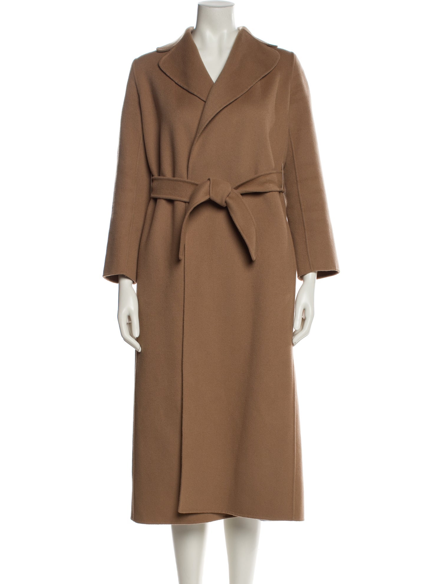 'S Max Mara Virgin Wool Trench Coat