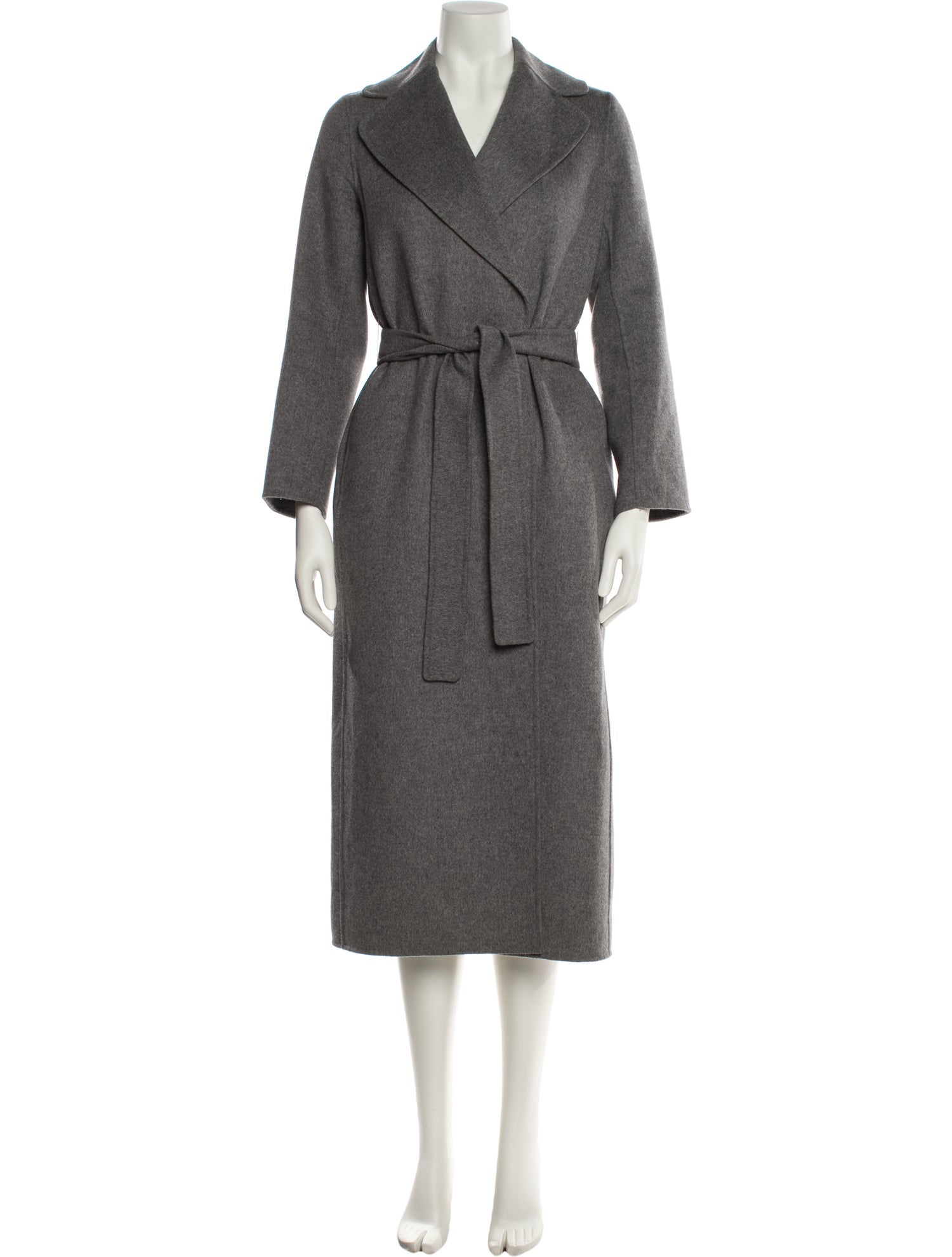 'S Max Mara Virgin Wool Trench Coat
