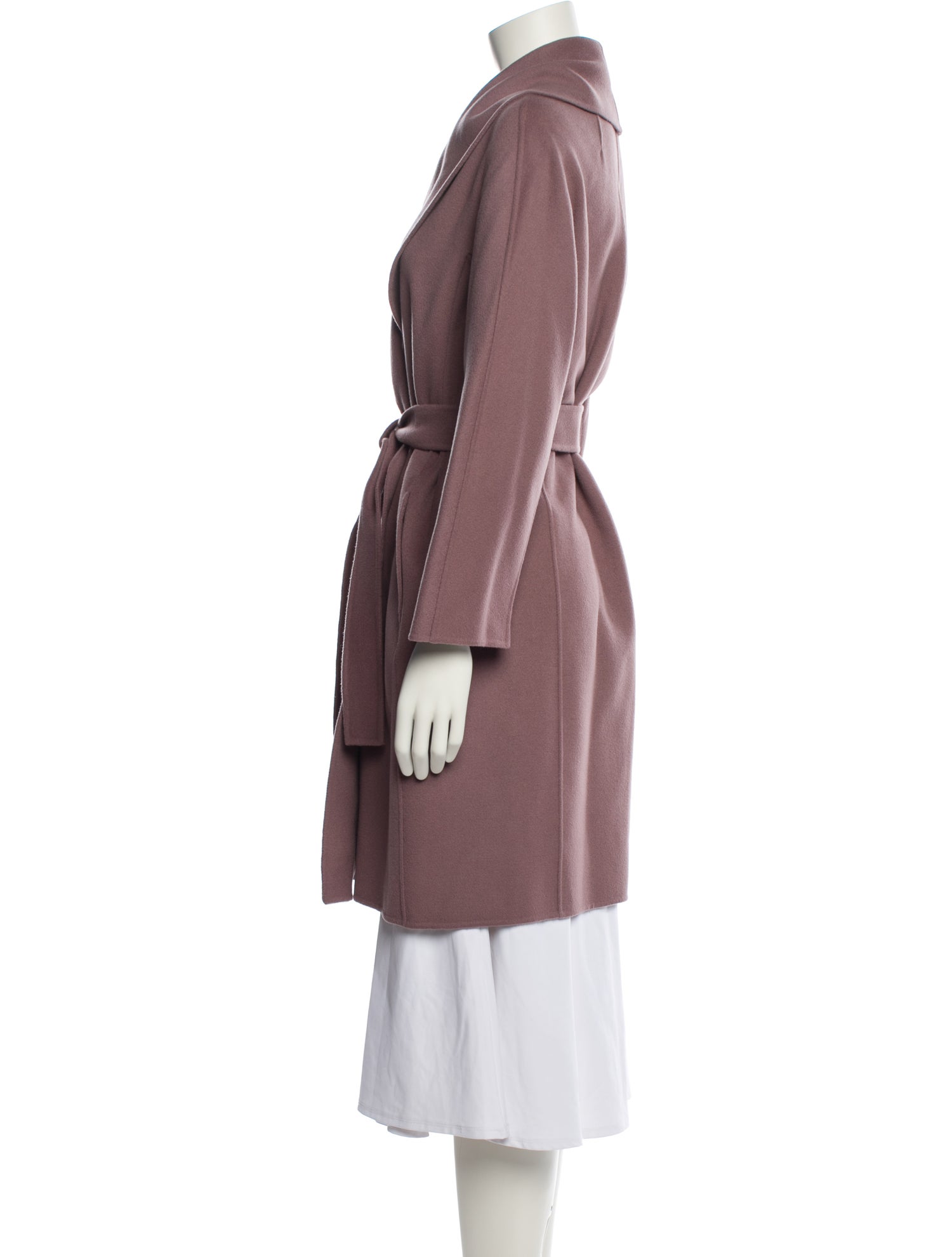 'S Max Mara Virgin Wool Trench Coat