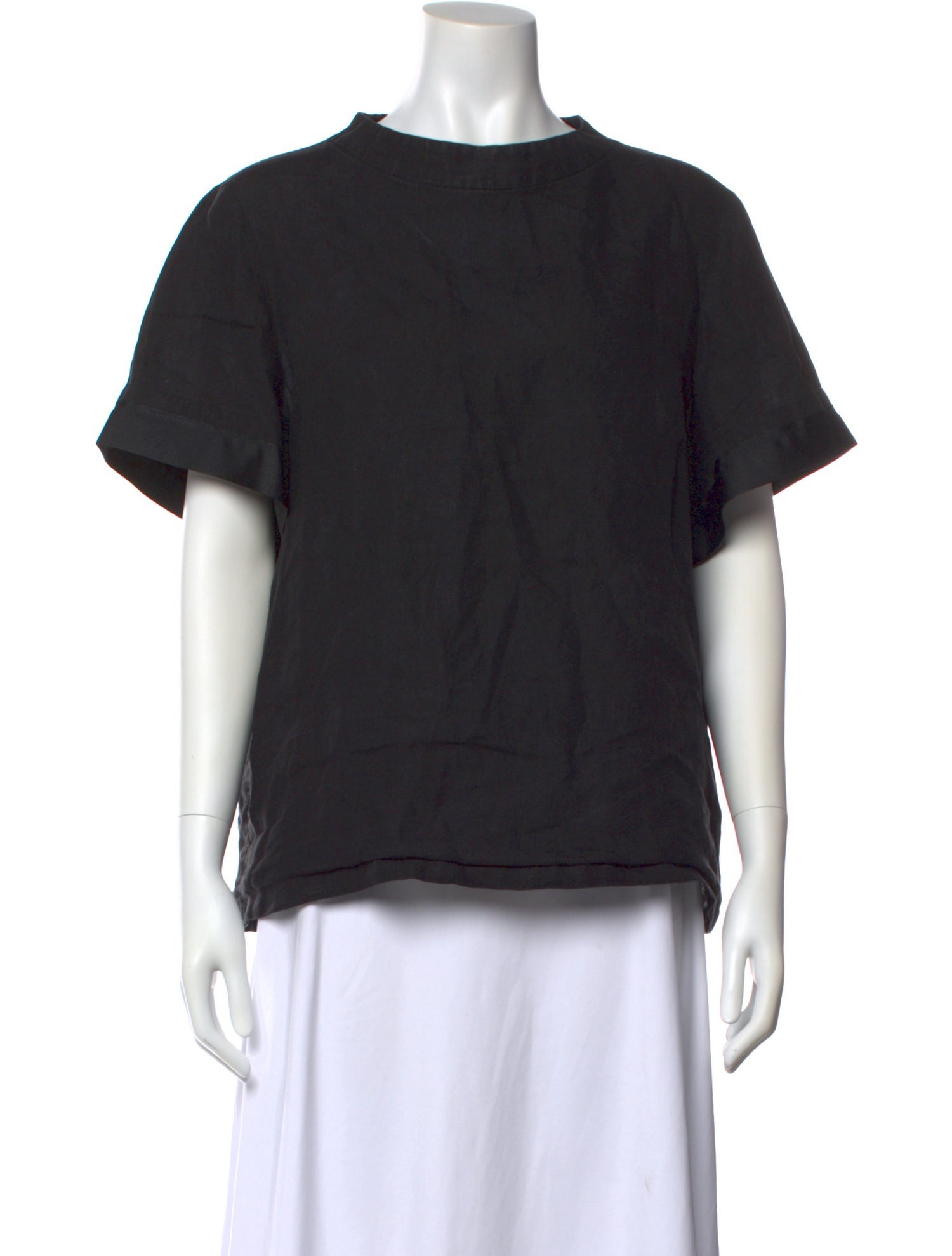'S Max Mara Crew Neck Short Sleeve Top