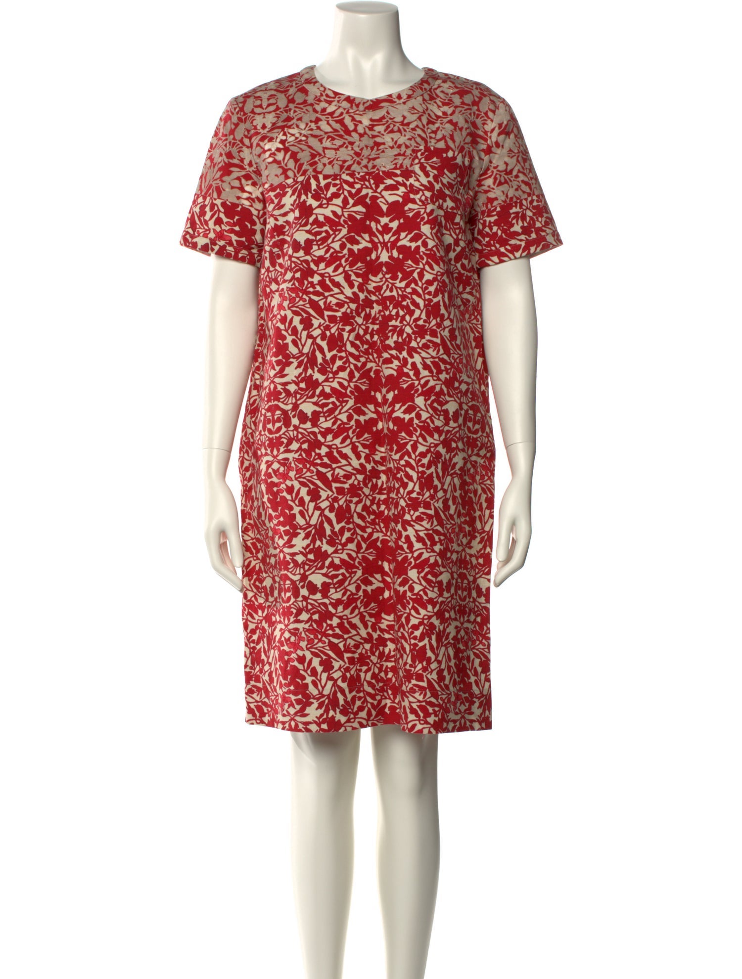 'S Max Mara Printed Knee-Length Dress