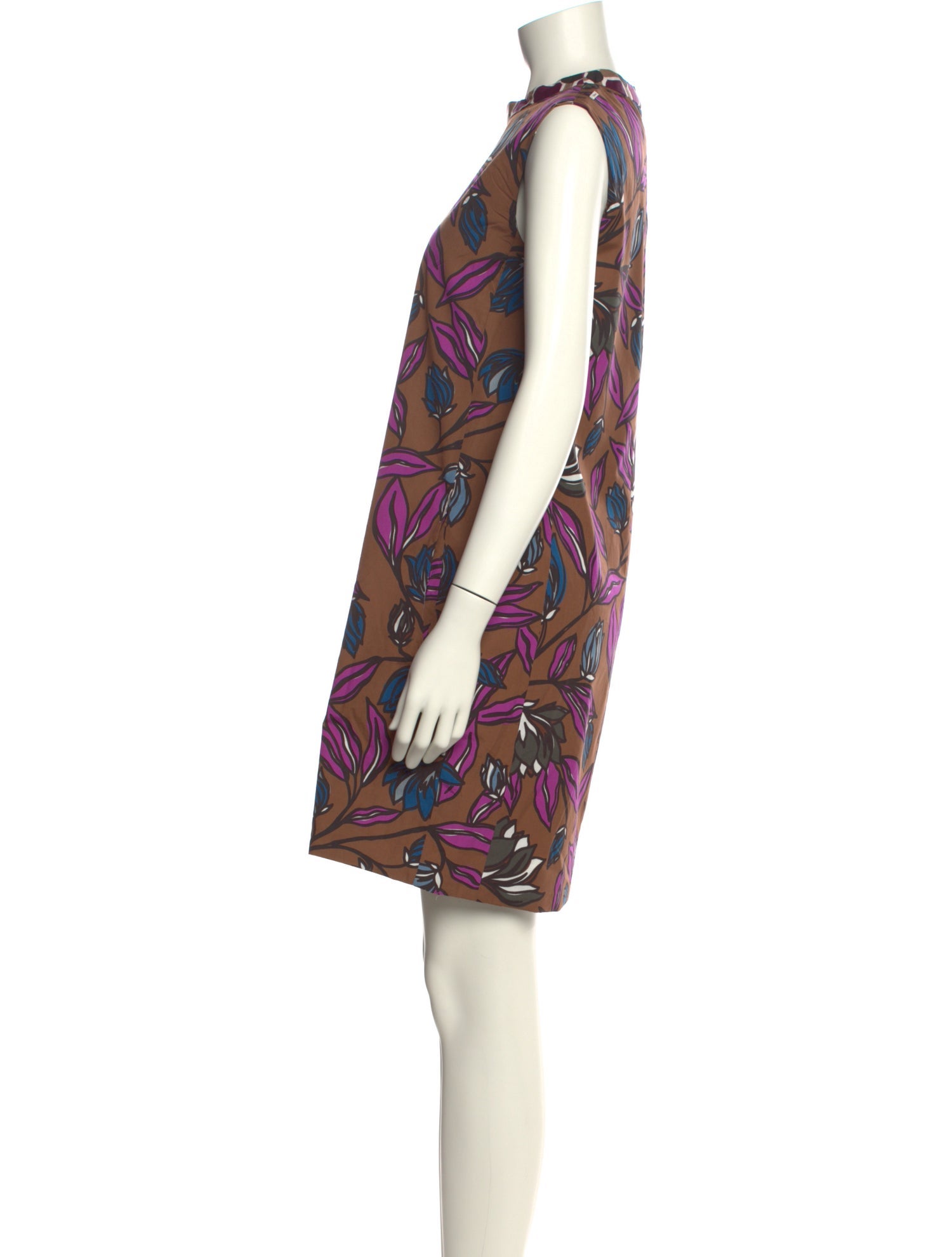 'S Max Mara Printed Mini Dress