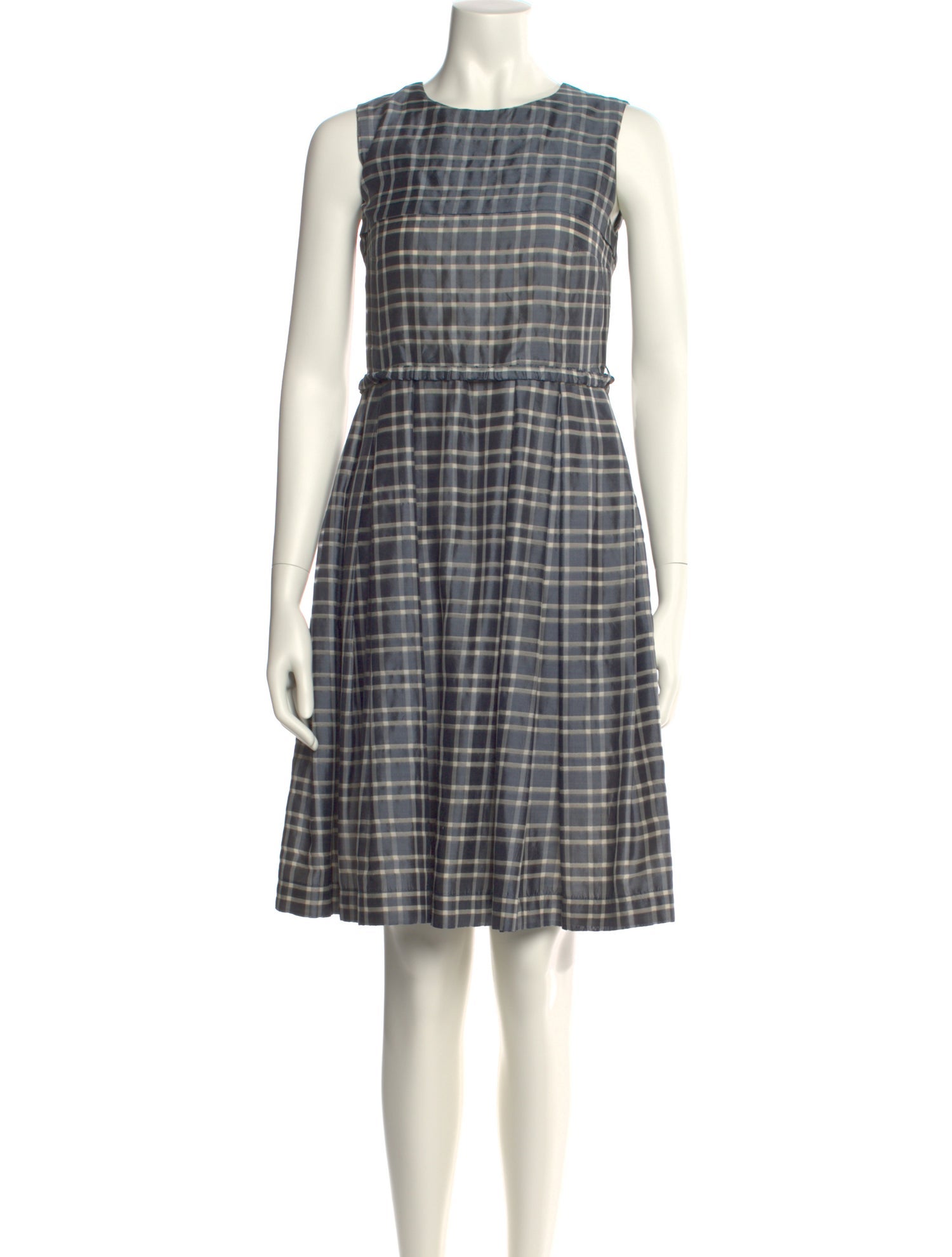 'S Max Mara Silk Knee-Length Dress