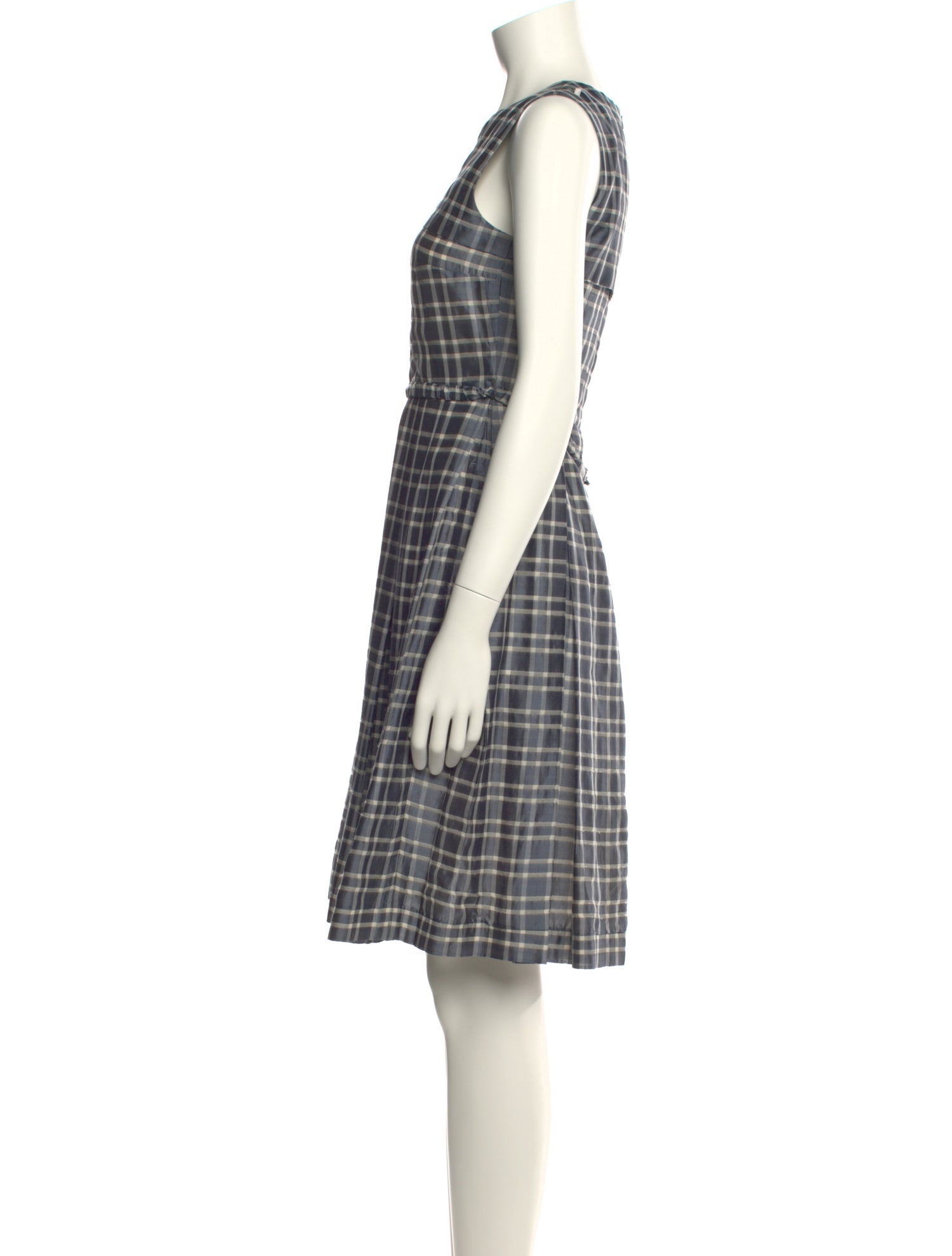 'S Max Mara Silk Knee-Length Dress