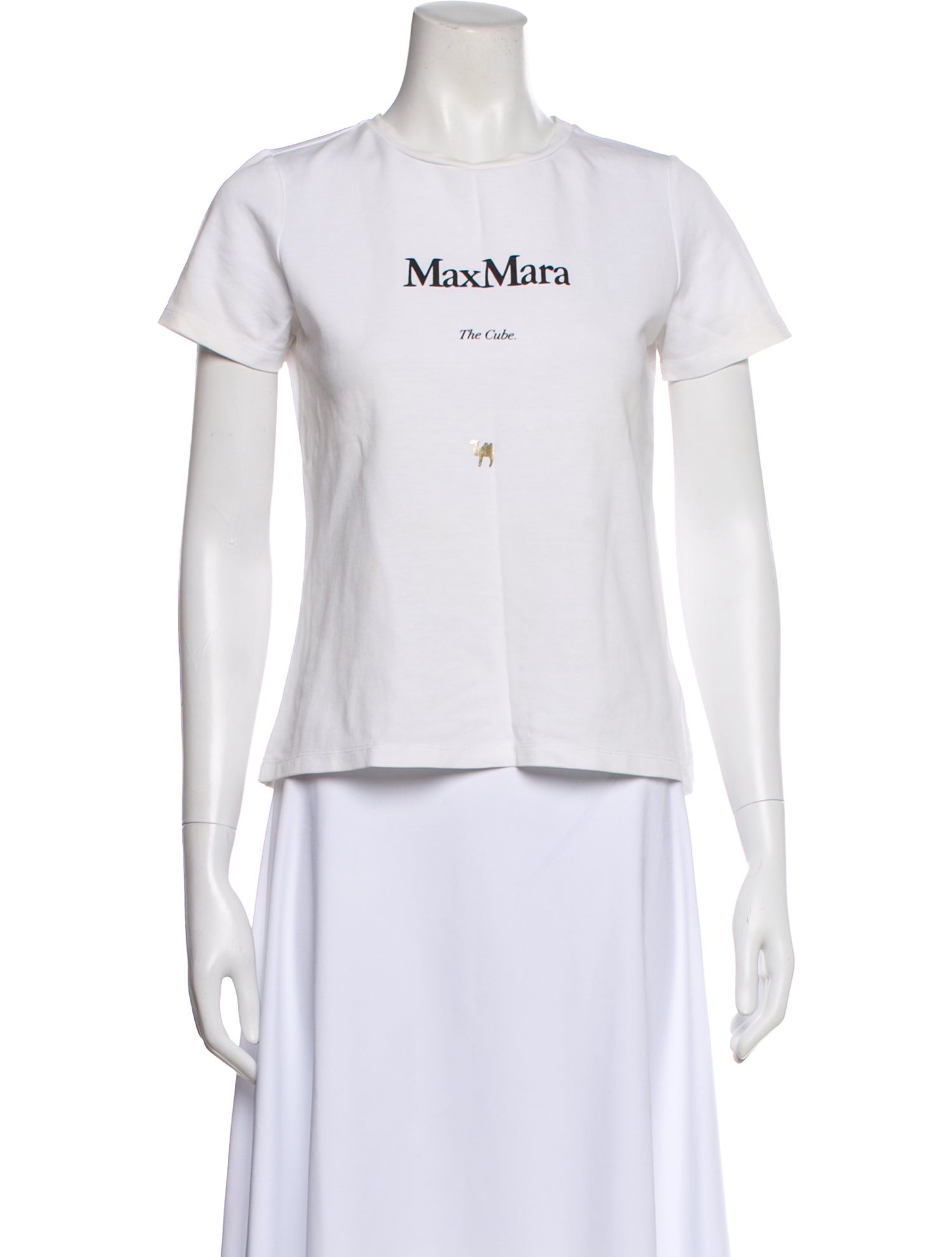 'S Max Mara Graphic Print Crew Neck T-Shirt