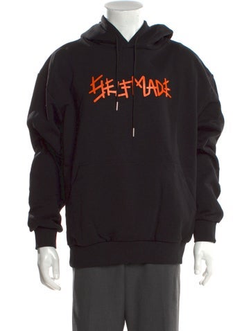 Self Made By Gianfranco Villegas Sweatshirts & Hoodies Graphic Print Crew Neck Hoodie L