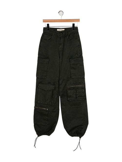 SEMICOUTURE High-Rise Straight Leg Jeans