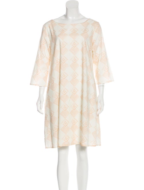 Samuji Long Sleeve Mini Dress pink