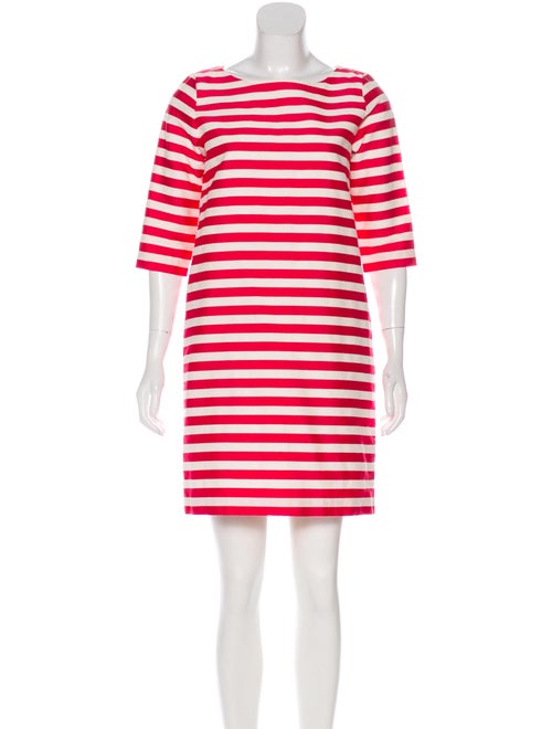 Samuji Striped Mini Dress White
