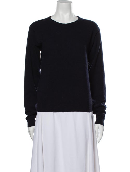Samuji Virgin Wool Crew Neck Sweater Wool