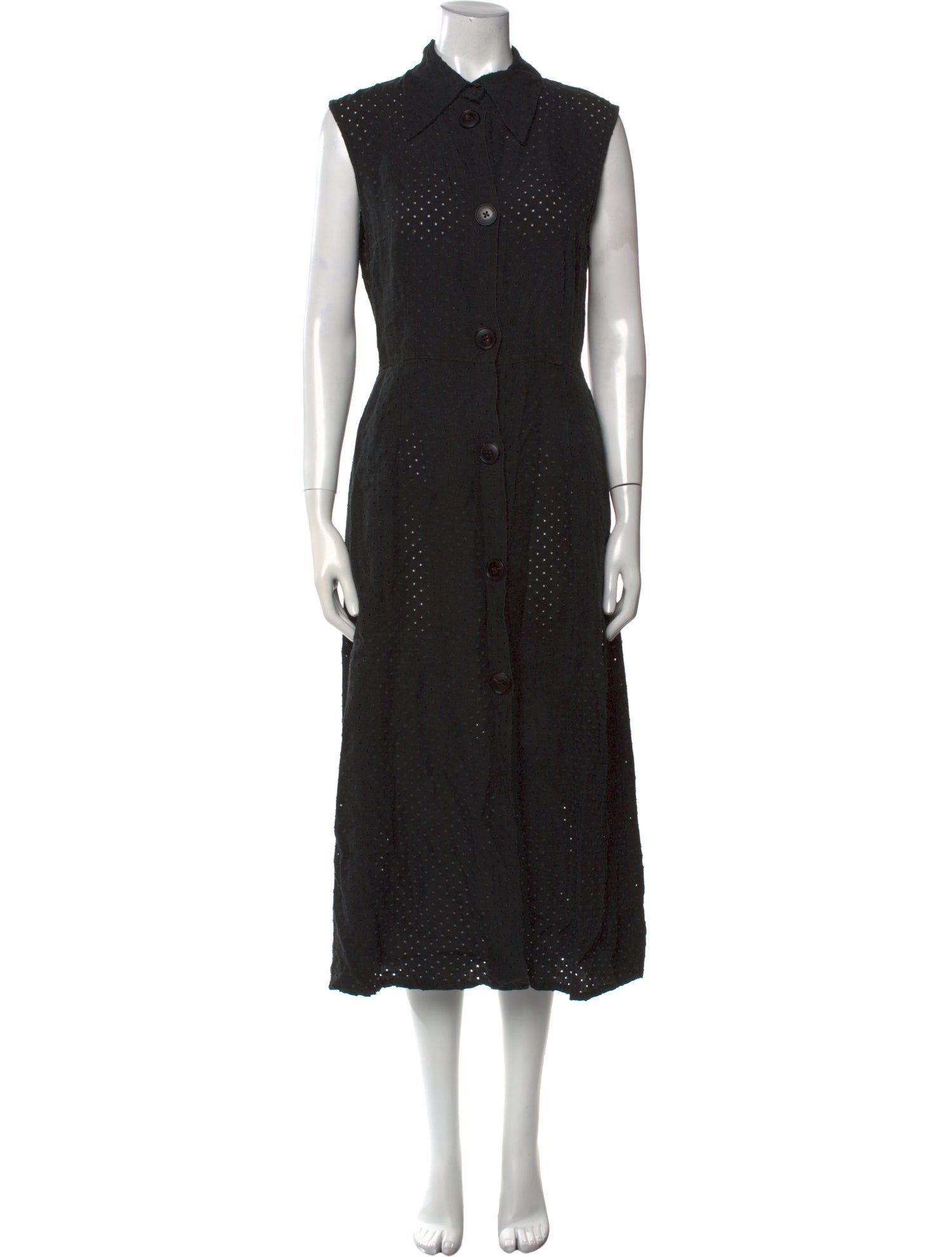 Samuji Linen Midi Length Dress