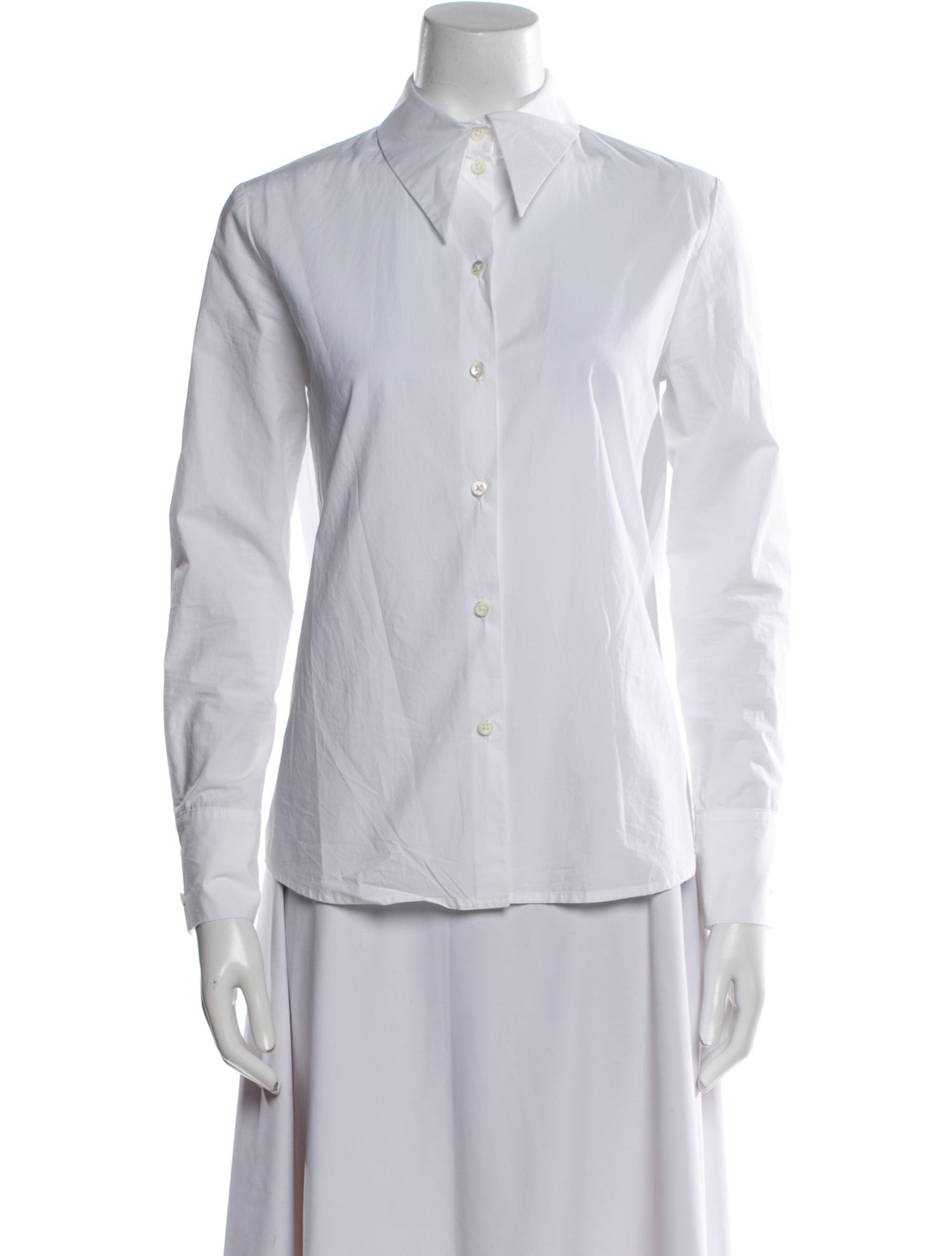 Samuji Long Sleeve Button-Up Top