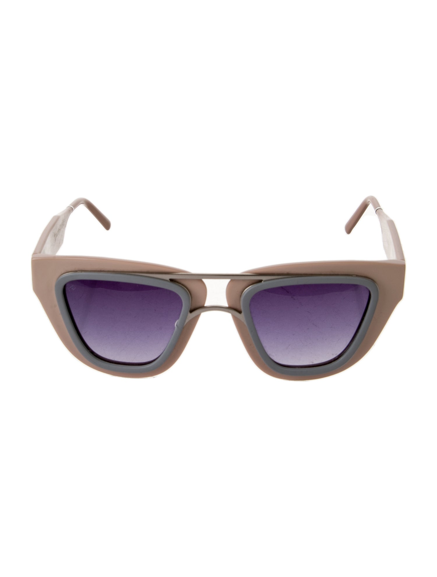 Smoke x Mirrors Cat-Eye Gradient Sunglasses