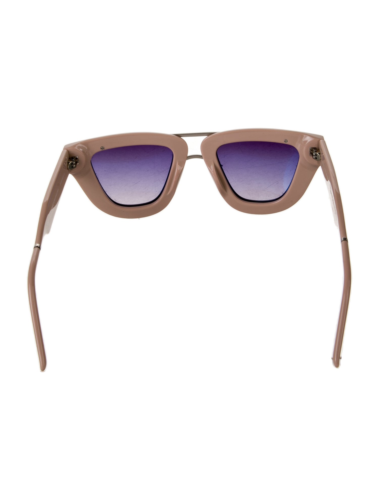 Smoke x Mirrors Cat-Eye Gradient Sunglasses