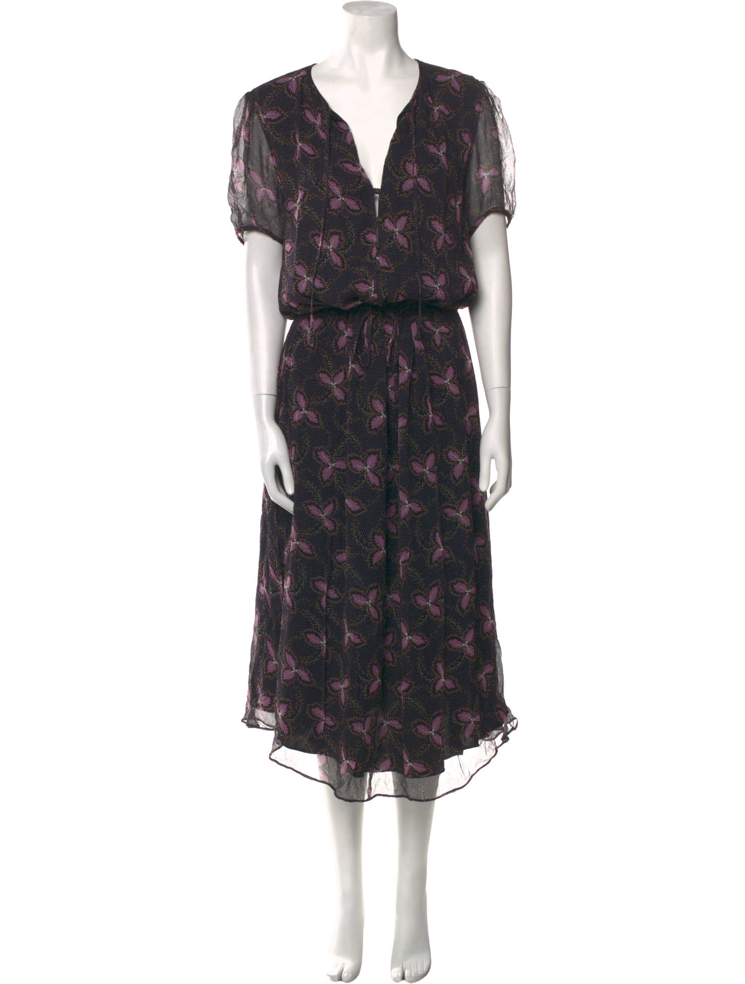 Stevie May Floral Print Long Dress