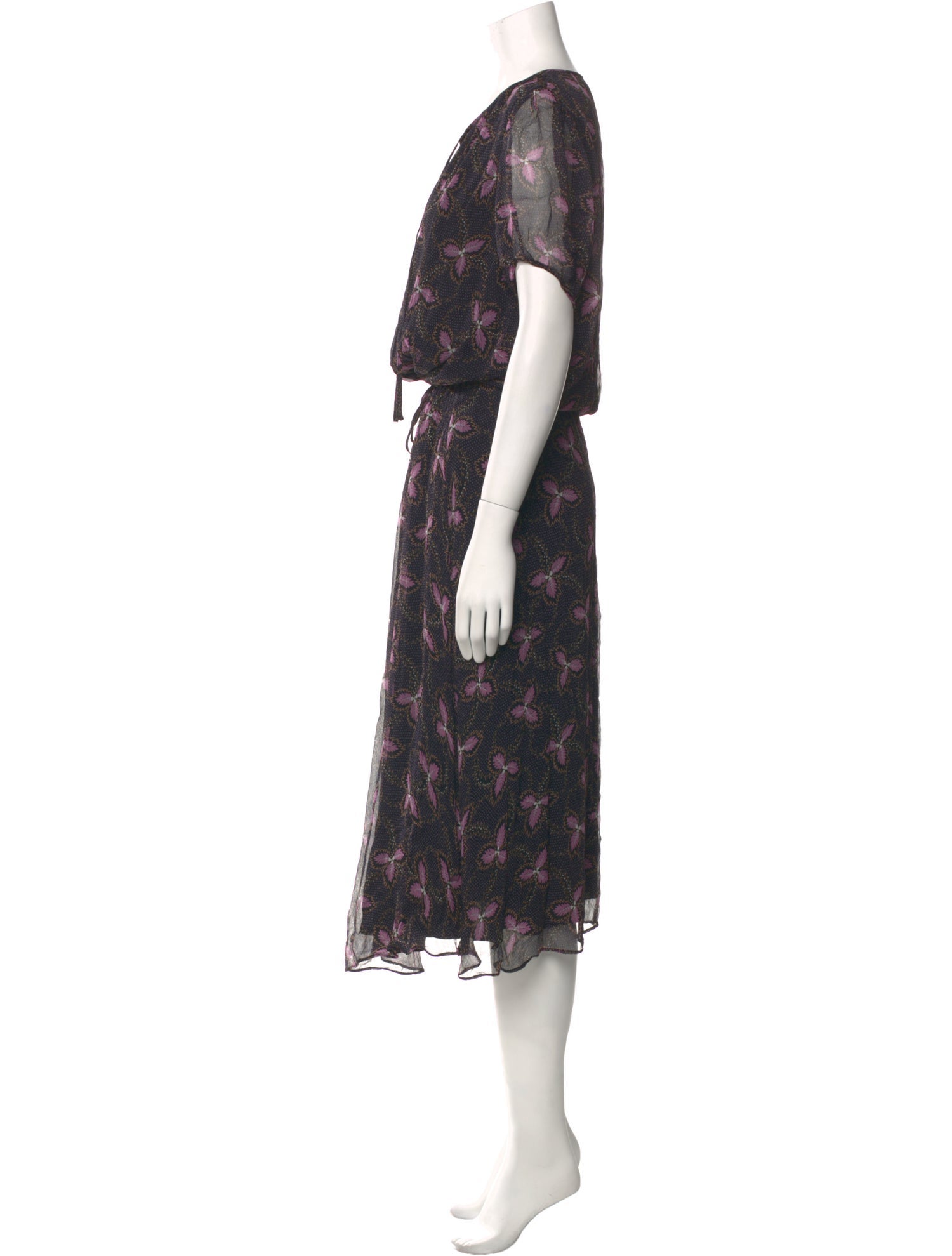 Stevie May Floral Print Long Dress