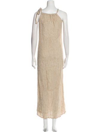 Savannah Morrow The Label Square Neckline Long Dress