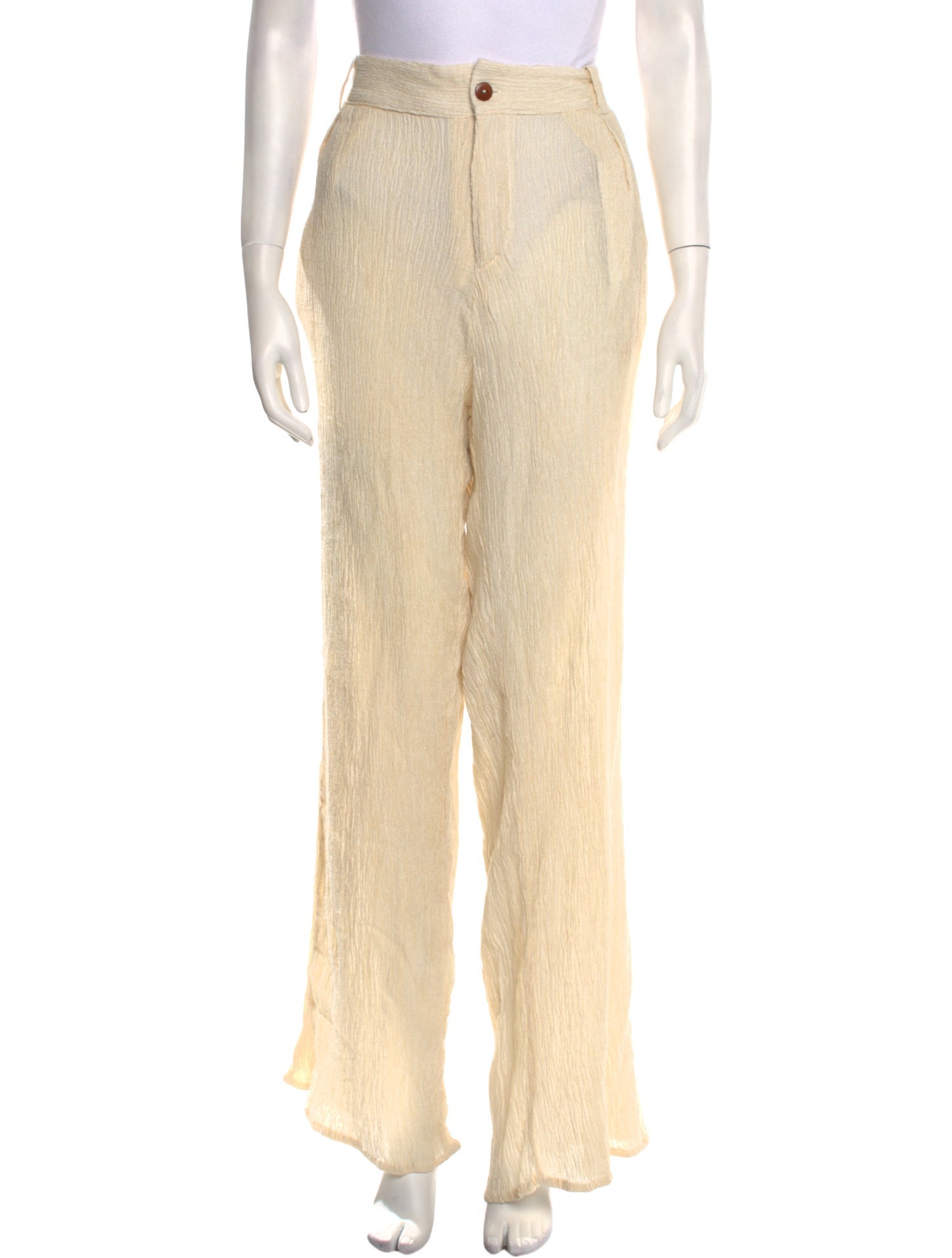 Savannah Morrow The Label Silk Wide Leg Pants w/ Tags