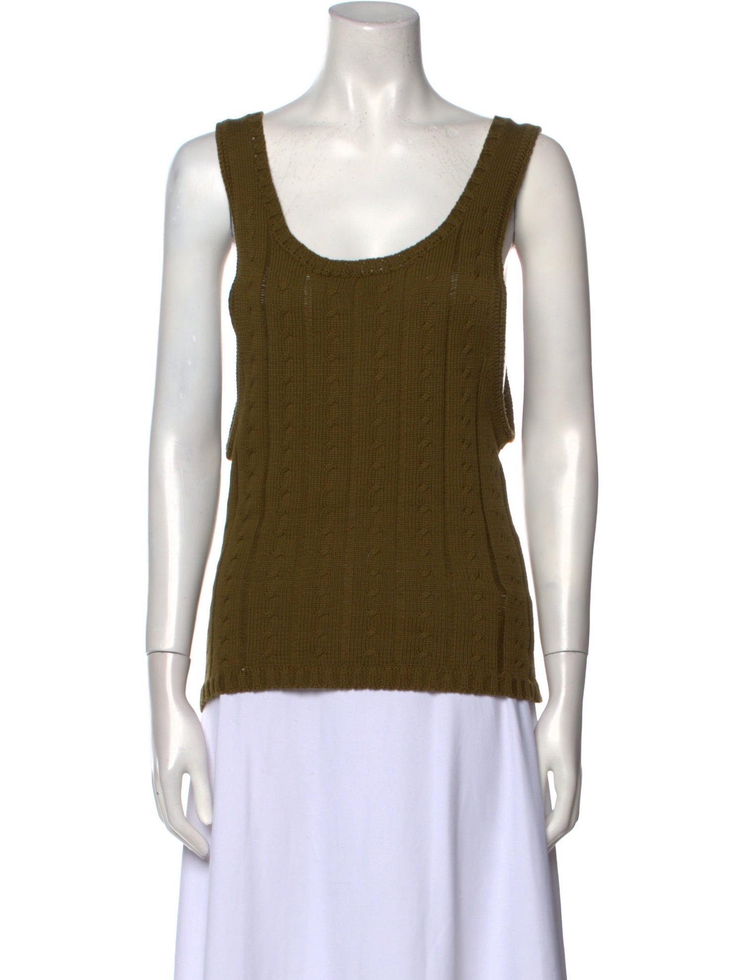 Savannah Morrow The Label Scoop Neck Sleeveless Top w/ Tags
