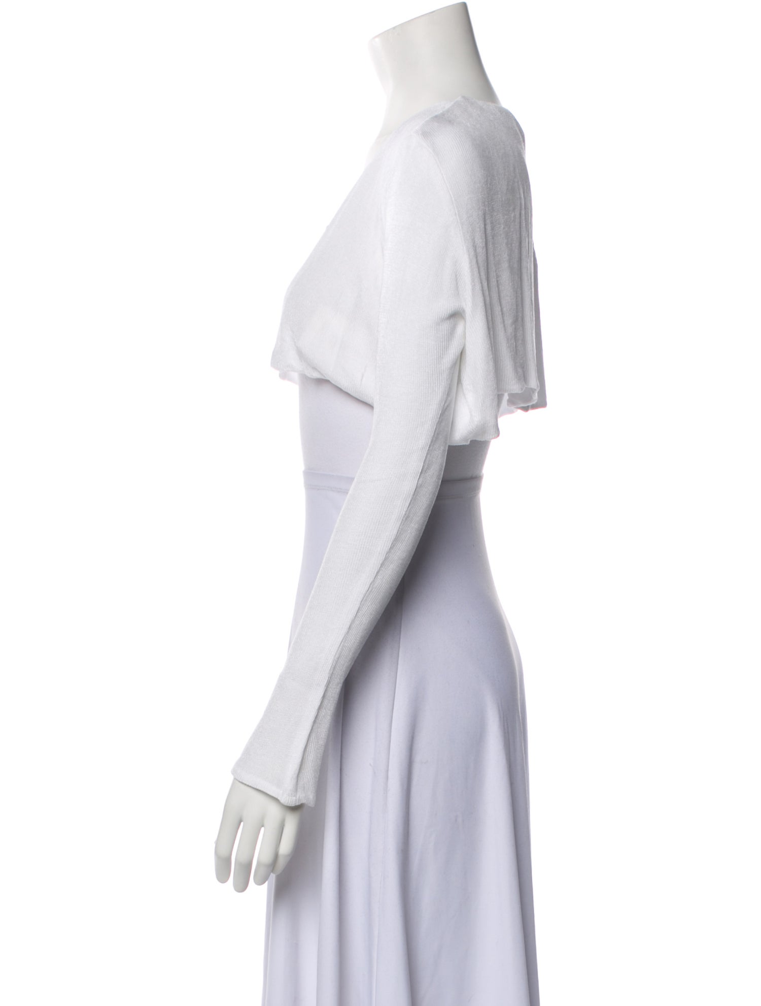 Savannah Morrow The Label Silk V-Neck Sweater