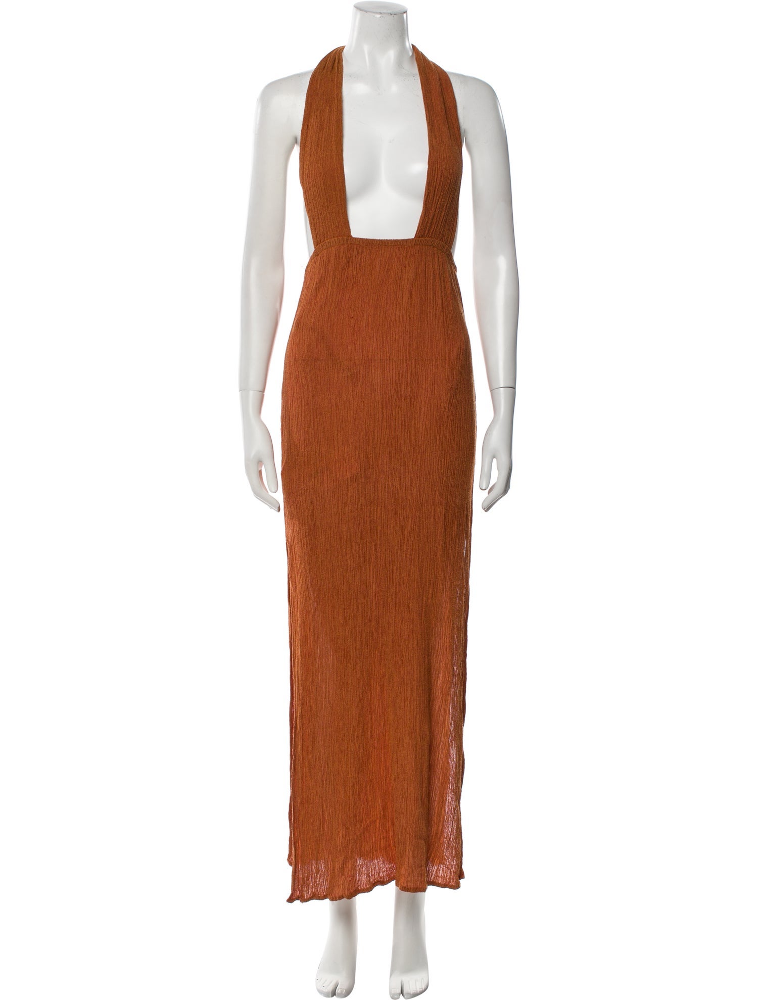 Savannah Morrow The Label Silk Long Dress