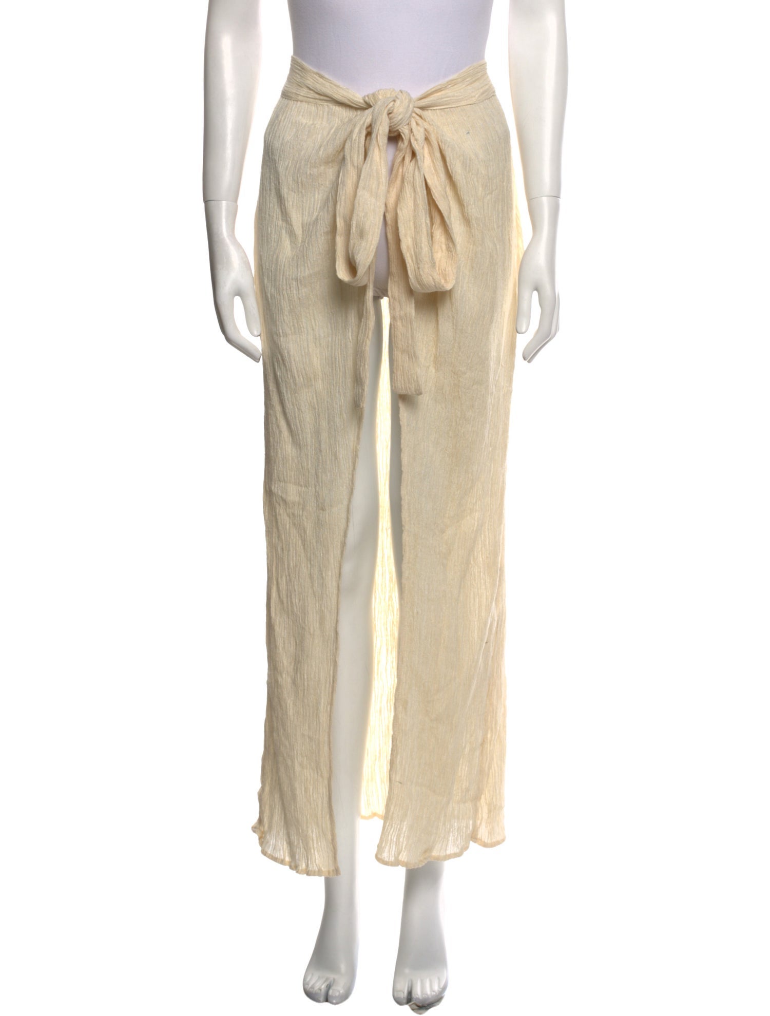 Savannah Morrow The Label Silk Long Skirt