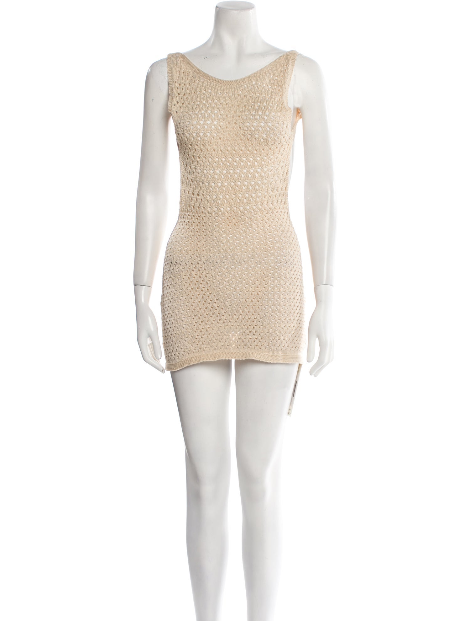 Savannah Morrow The Label Bateau Neckline Mini Dress