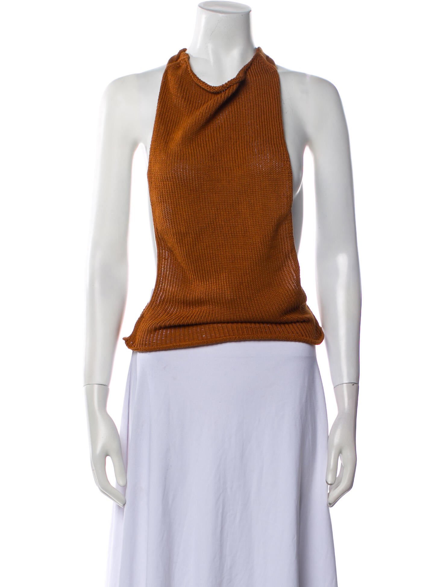 Savannah Morrow The Label Crew Neck Sleeveless Top