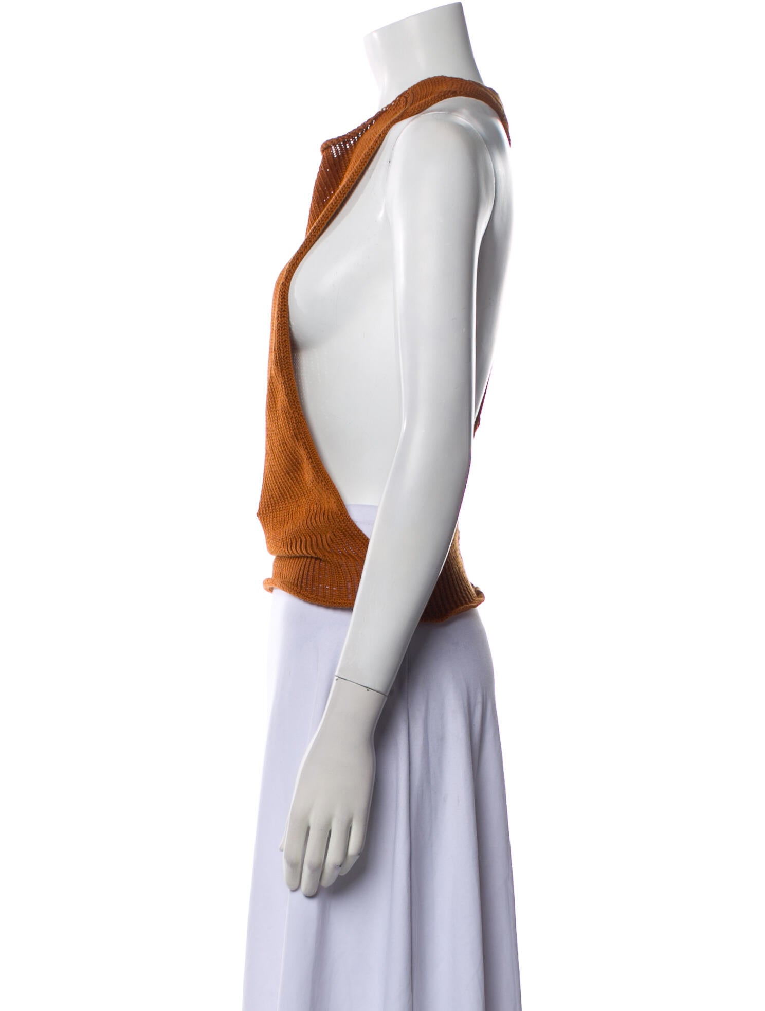 Savannah Morrow The Label Crew Neck Sleeveless Top