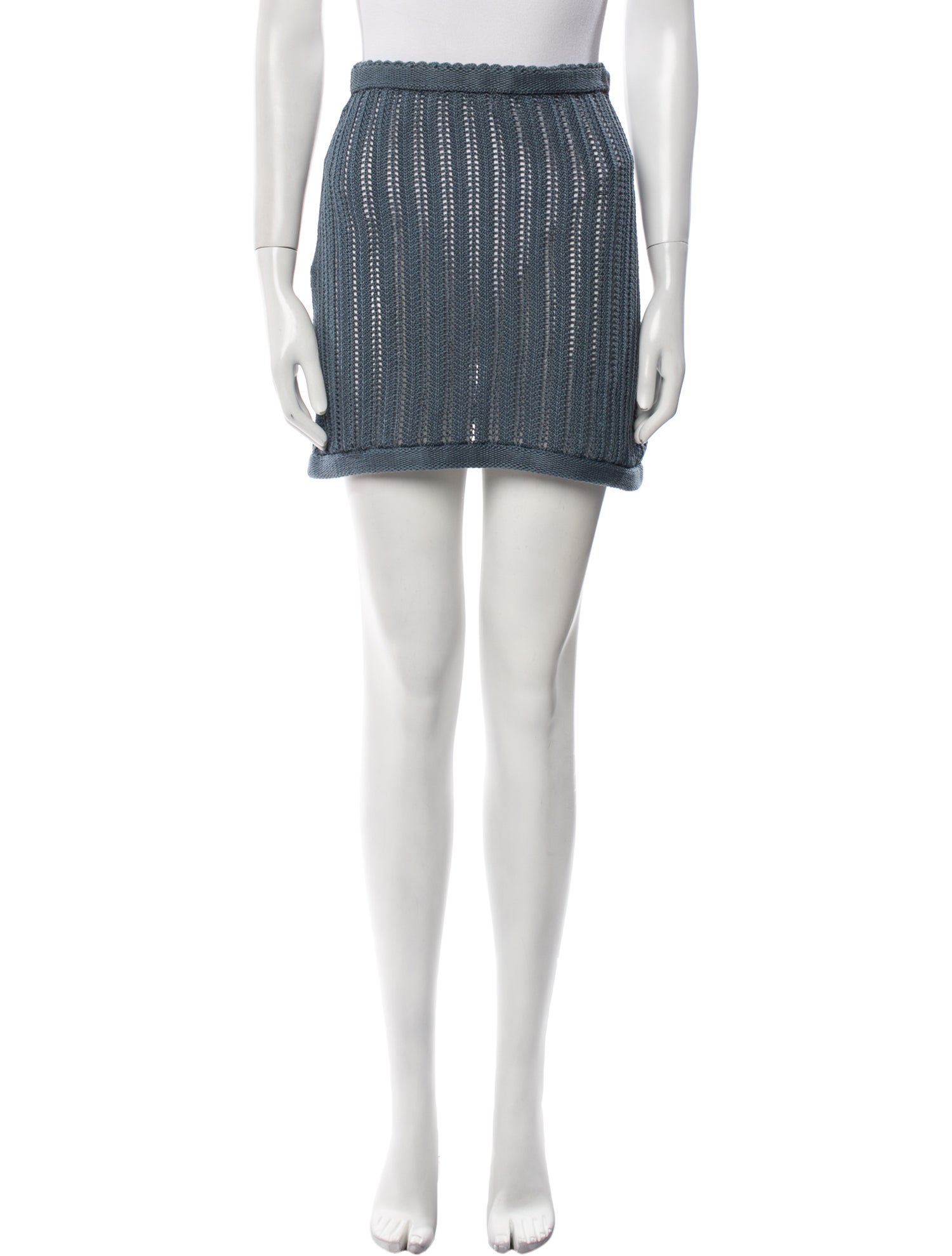 Savannah Morrow The Label Lace Pattern Mini Skirt