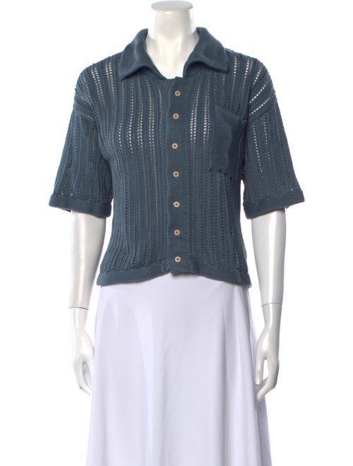 Savannah Morrow The Label Short Sleeve Button-Up Top