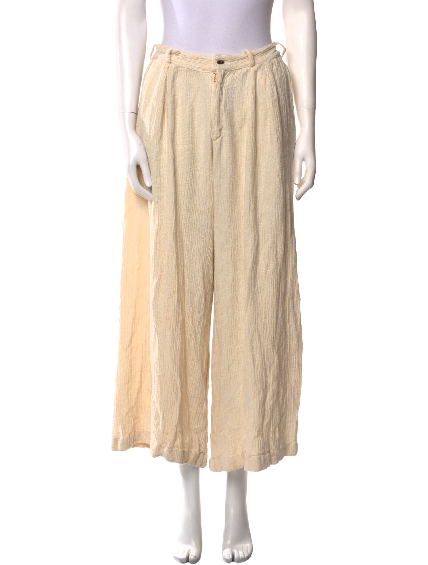 Savannah Morrow The Label Silk Wide Leg Pants