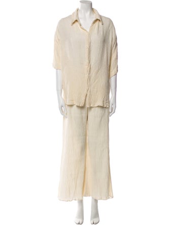 Savannah Morrow The Label Silk Pant Set