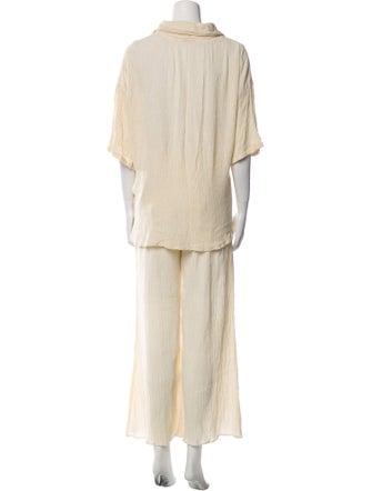 Savannah Morrow The Label Silk Pant Set