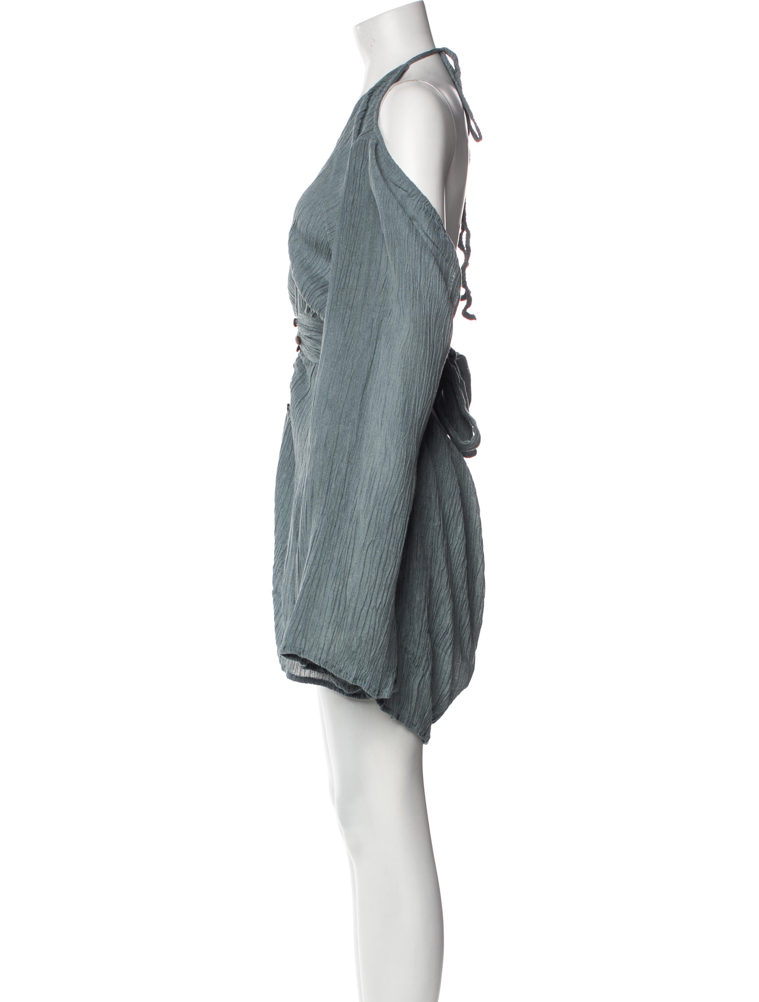 Savannah Morrow The Label Plunge Neckline Romper