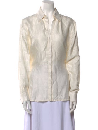 Savannah Morrow The Label Bamboo Long Sleeve Button-Up Top