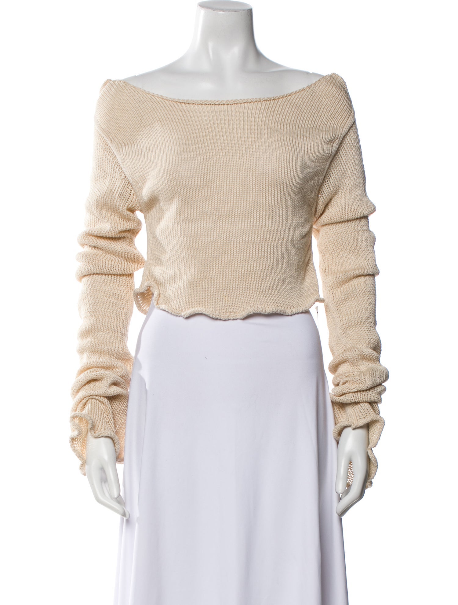 Savannah Morrow The Label Bateau Neckline Sweater