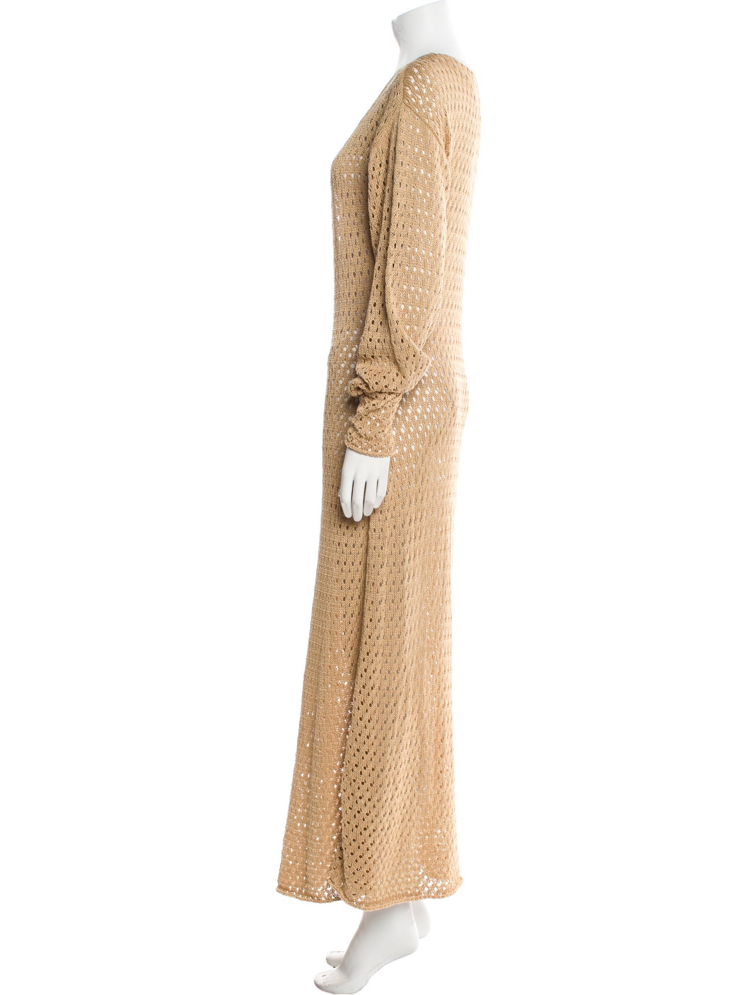 Savannah Morrow The Label V-Neck Long Dress