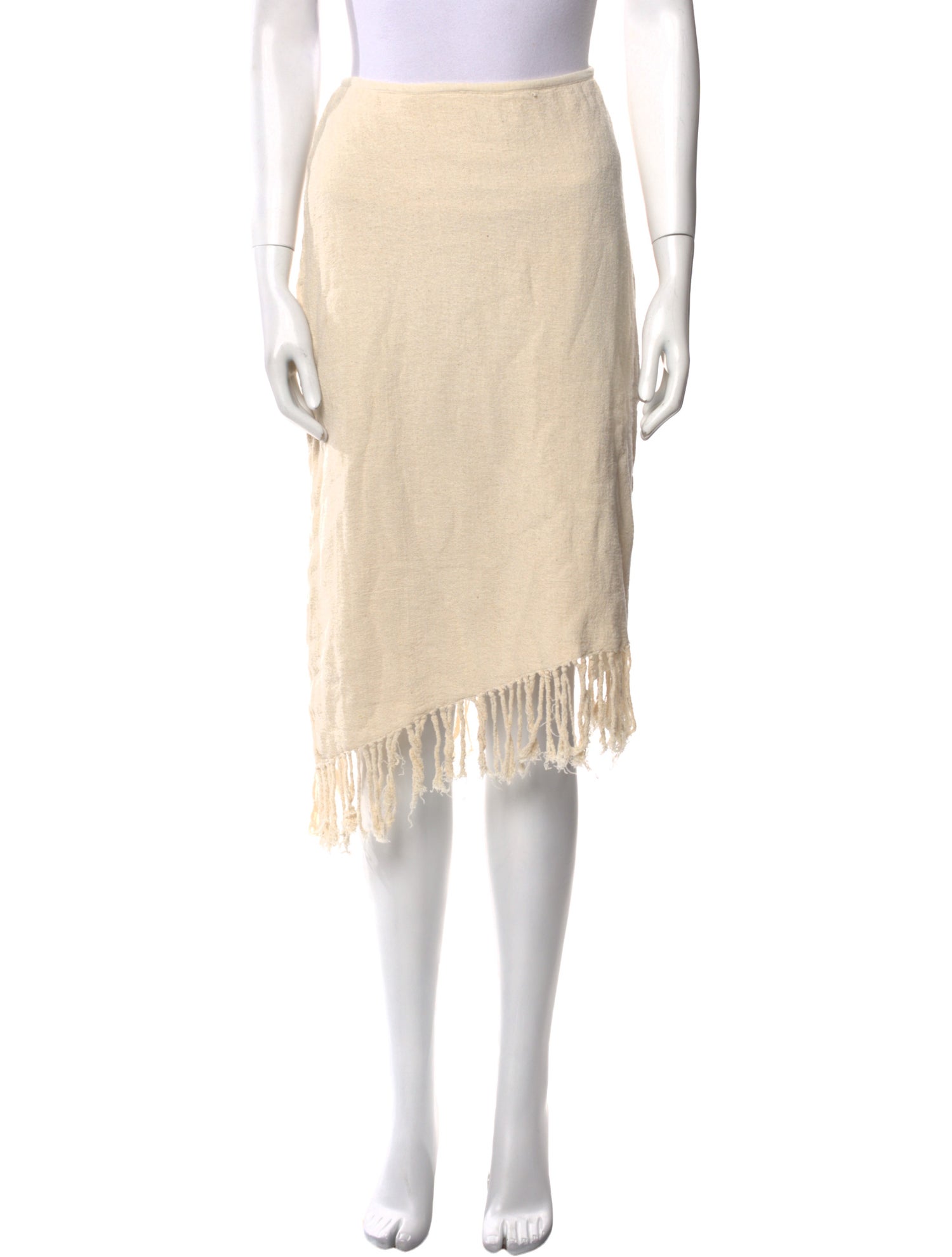 Savannah Morrow The Label Tassel Accents Knee-Length Skirt