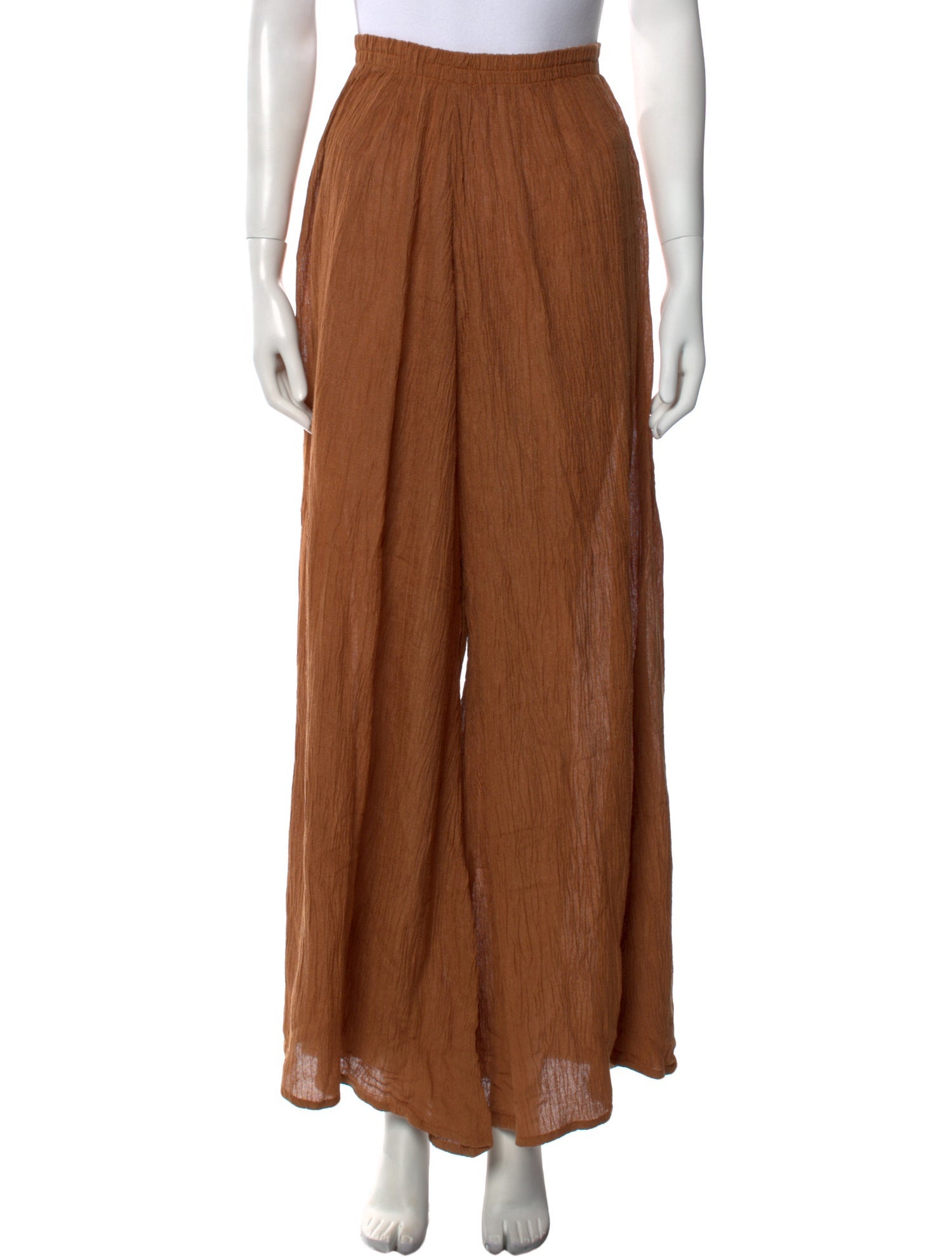 Savannah Morrow The Label Silk Wide Leg Pants
